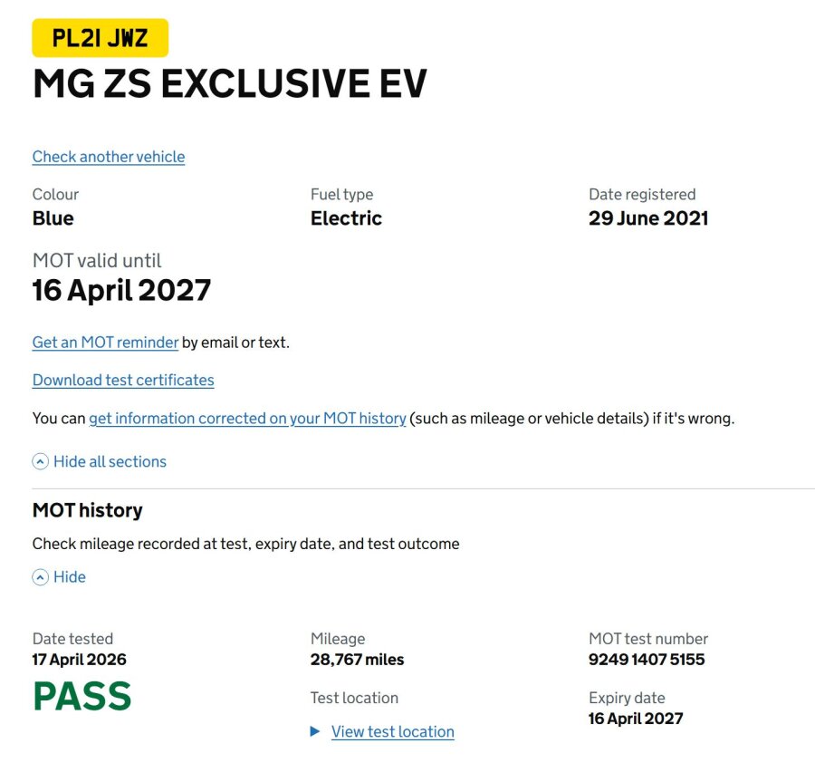 2021 MG Motor UK ZS photo 14