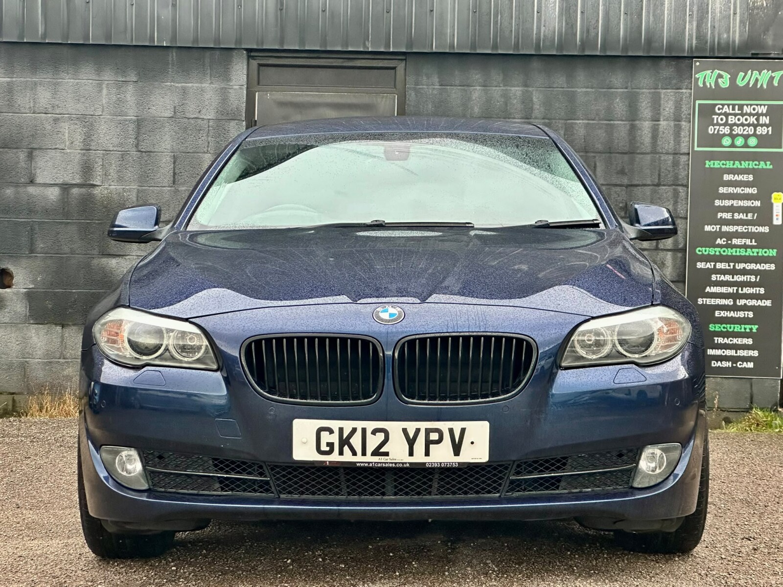2012 BMW 5 Series 2.0 520d SE Saloon 4dr Diesel Steptronic Euro 5 (s/s) (184 ps) for sale at Autorise Motors Ltd