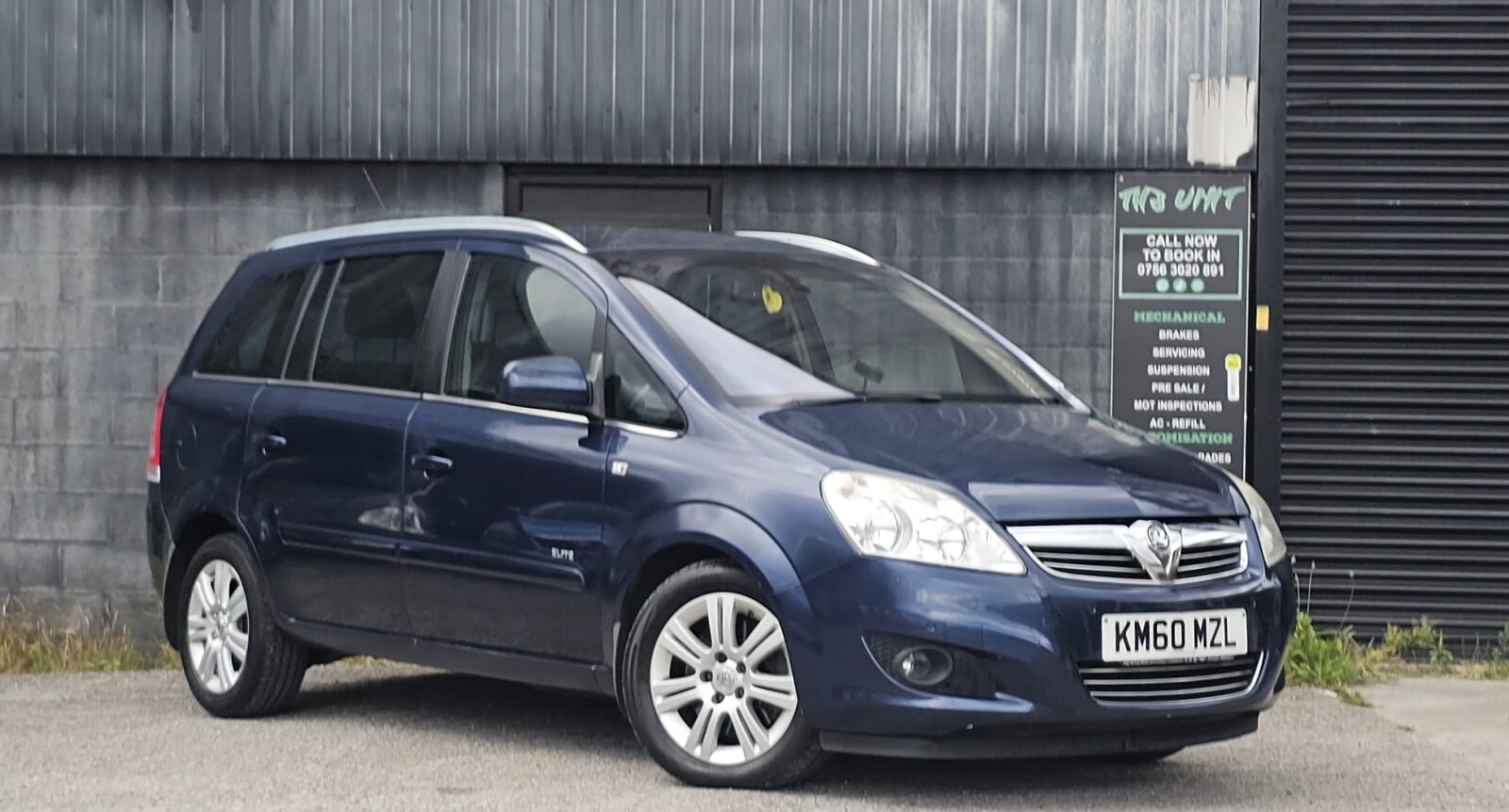 2010 Vauxhall Zafira 1.9 CDTi Elite MPV 5dr Diesel Auto Euro 4 (120 ps) for sale at Autorise Motors Ltd
