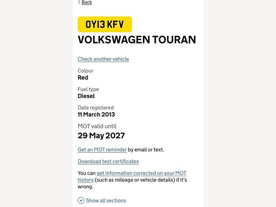 2013 Volkswagen Touran photo 3