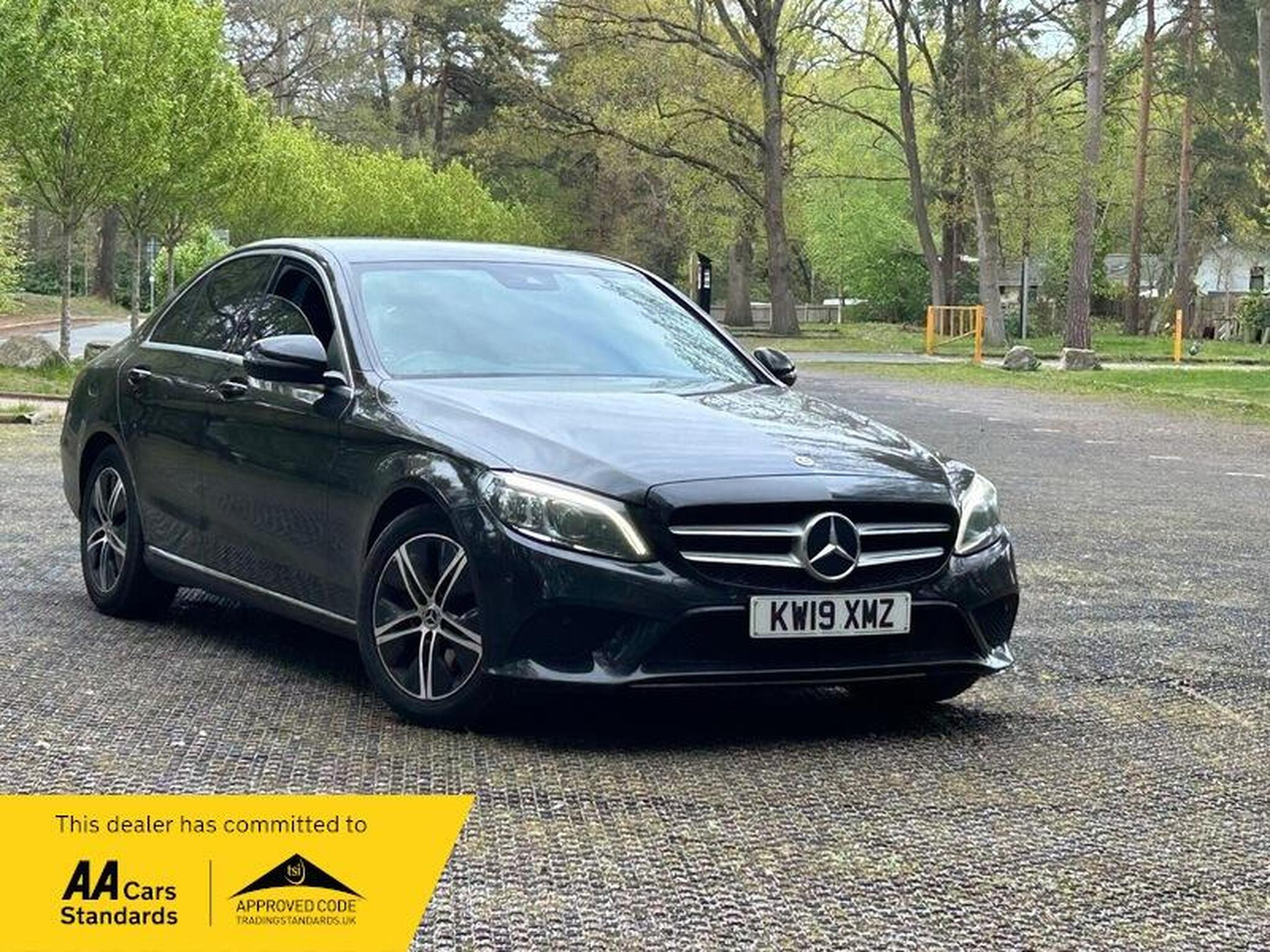 2019 Mercedes-Benz C Class 1.5 C200 MHEV EQ Boost Sport (Premium) G-Tronic+ Euro 6 (s/s) 4dr for sale at AMB Cars