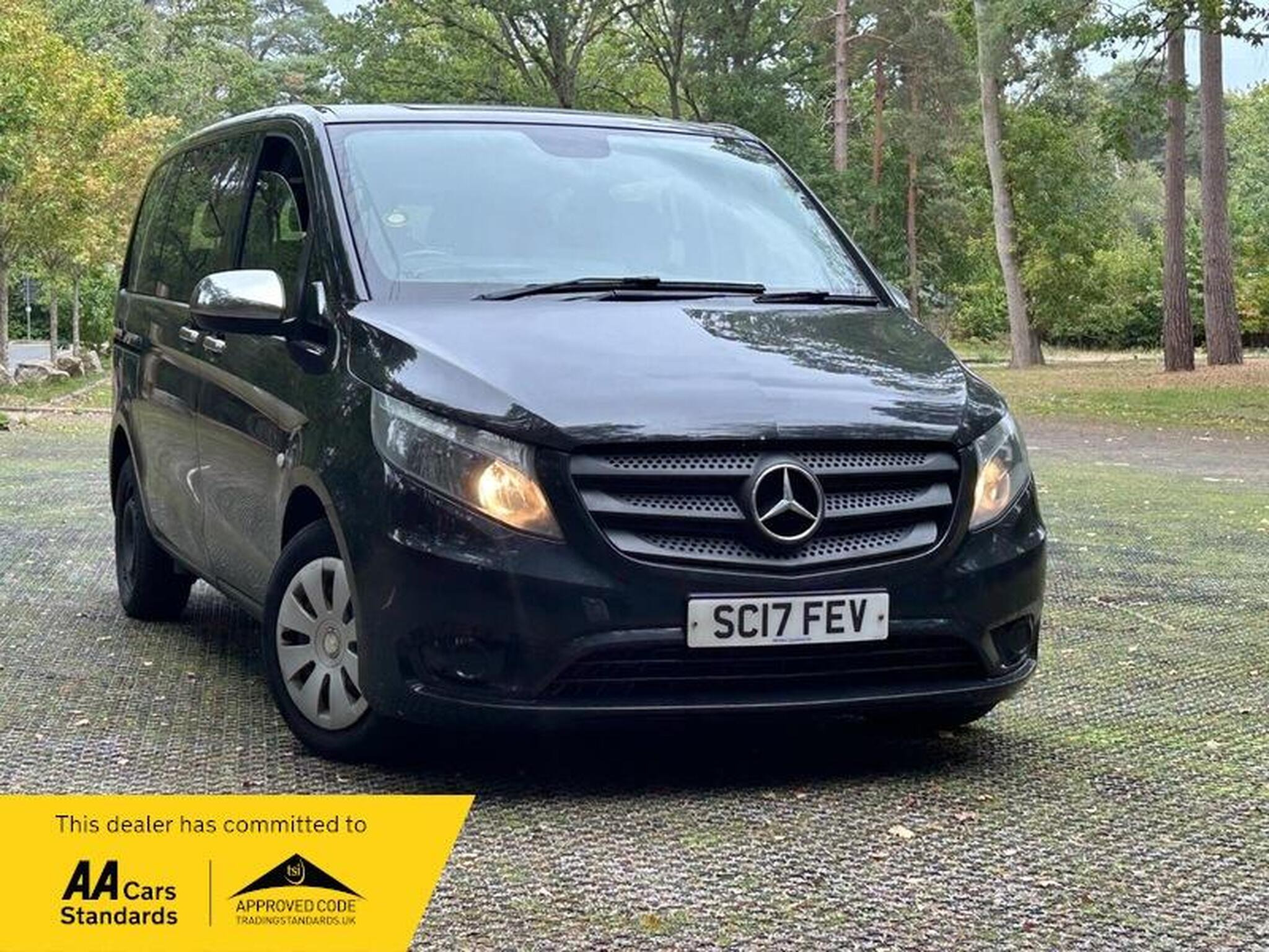 2017 Mercedes-Benz Vito 2.1 114 CDI BlueTEC PRO Tourer Double Cab 5dr Diesel G-Tronic+ RWD L1 Euro 6 (s/s) (136 ps) for sale at AMB Cars