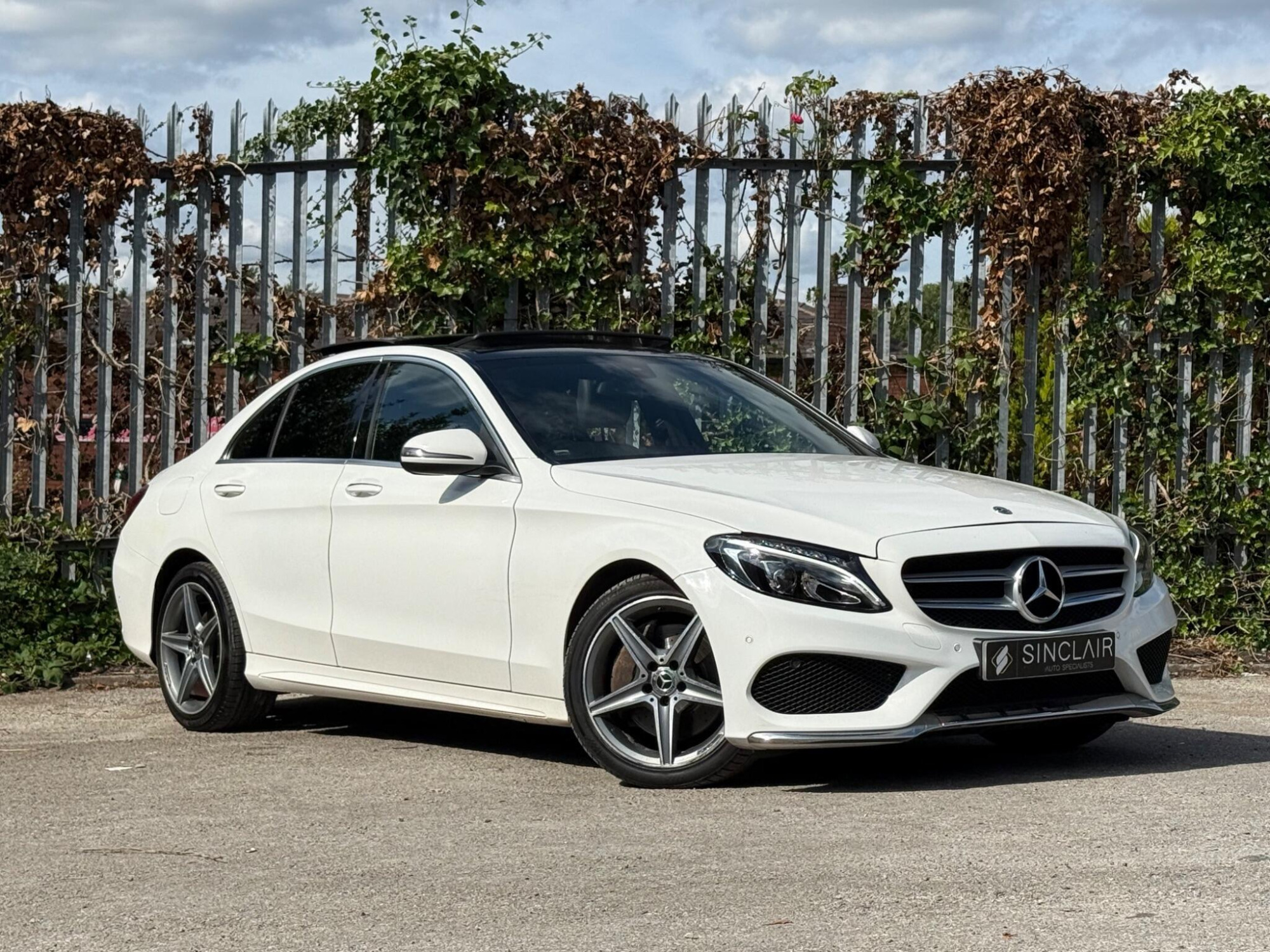 2017 Mercedes-Benz C Class 2.1 C250d AMG Line (Premium) G-Tronic+ Euro 6 (s/s) 4dr for sale at Sinclair Auto Specialists