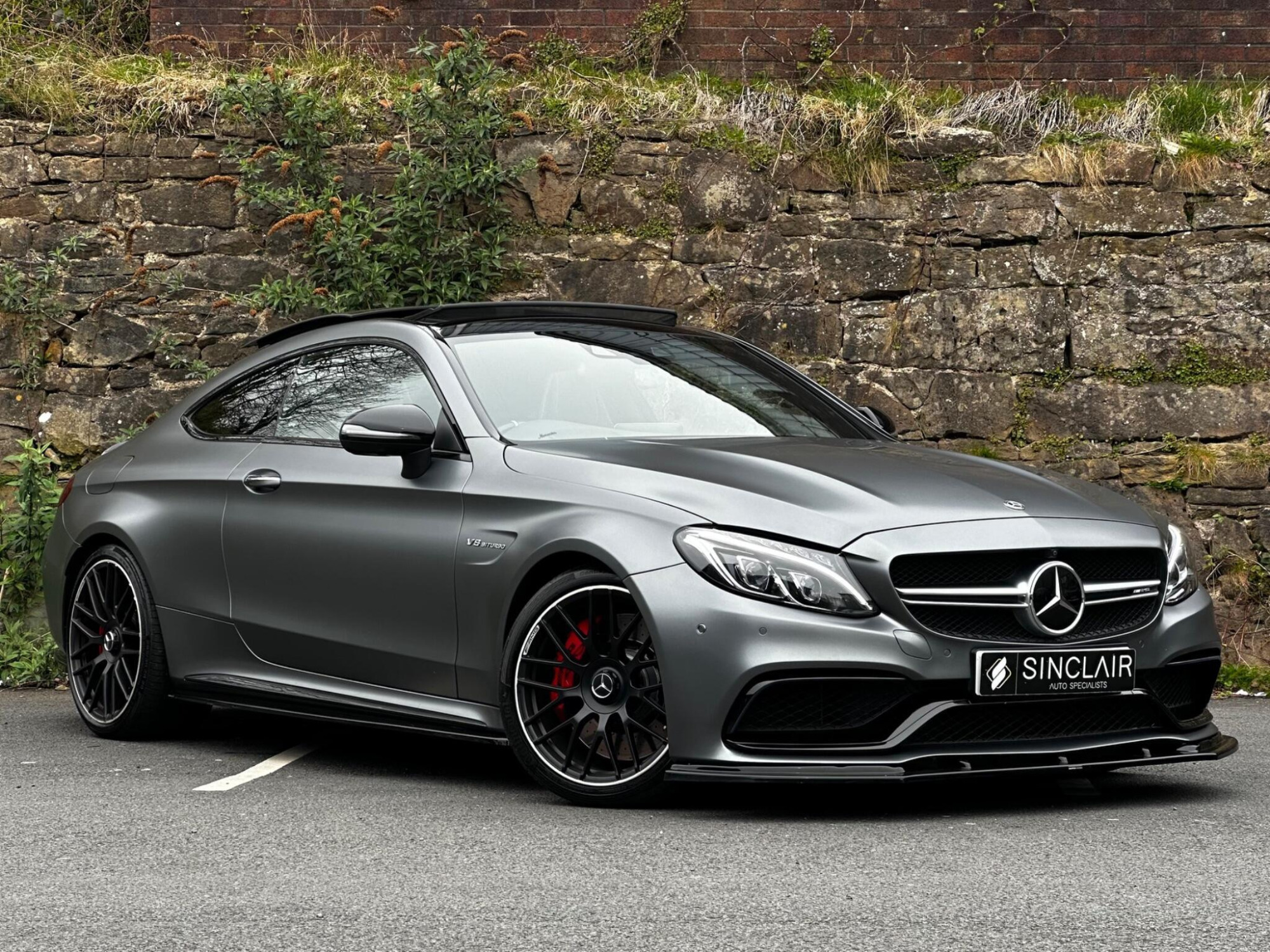 2018 Mercedes-Benz C Class 4.0 C63 V8 BiTurbo AMG S (Premium) SpdS MCT Euro 6 (s/s) 2dr for sale at Sinclair Auto Specialists