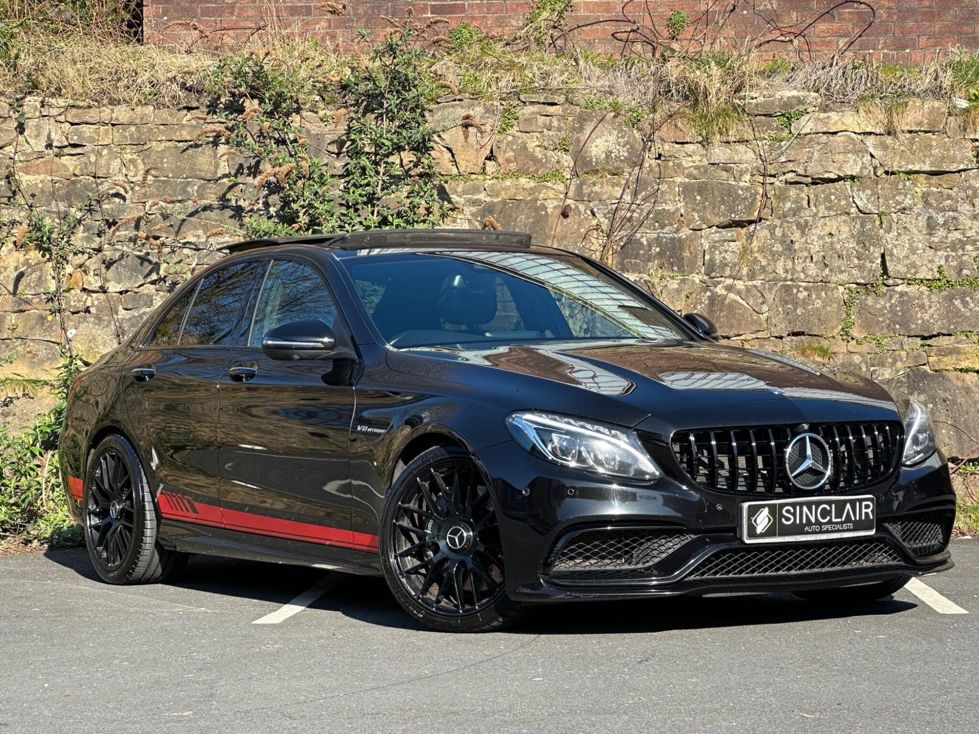 2016 Mercedes-Benz C Class 4.0 C63 V8 BiTurbo AMG (Premium) SpdS MCT Euro 6 (s/s) 4dr for sale at Sinclair Auto Specialists