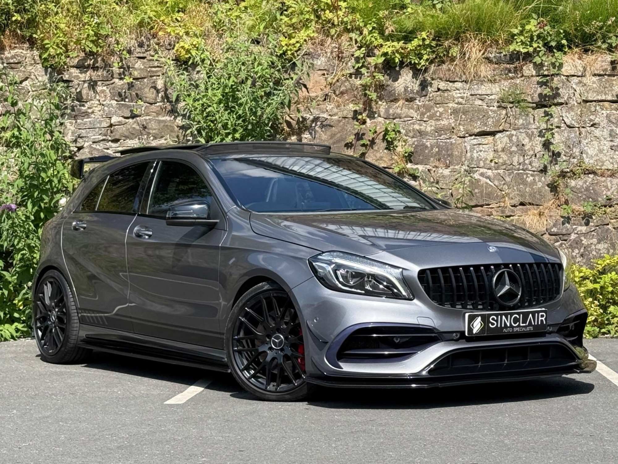 2016 Mercedes-Benz A Class 2.0 A45 AMG SpdS DCT 4MATIC Euro 6 (s/s) 5dr for sale at Sinclair Auto Specialists