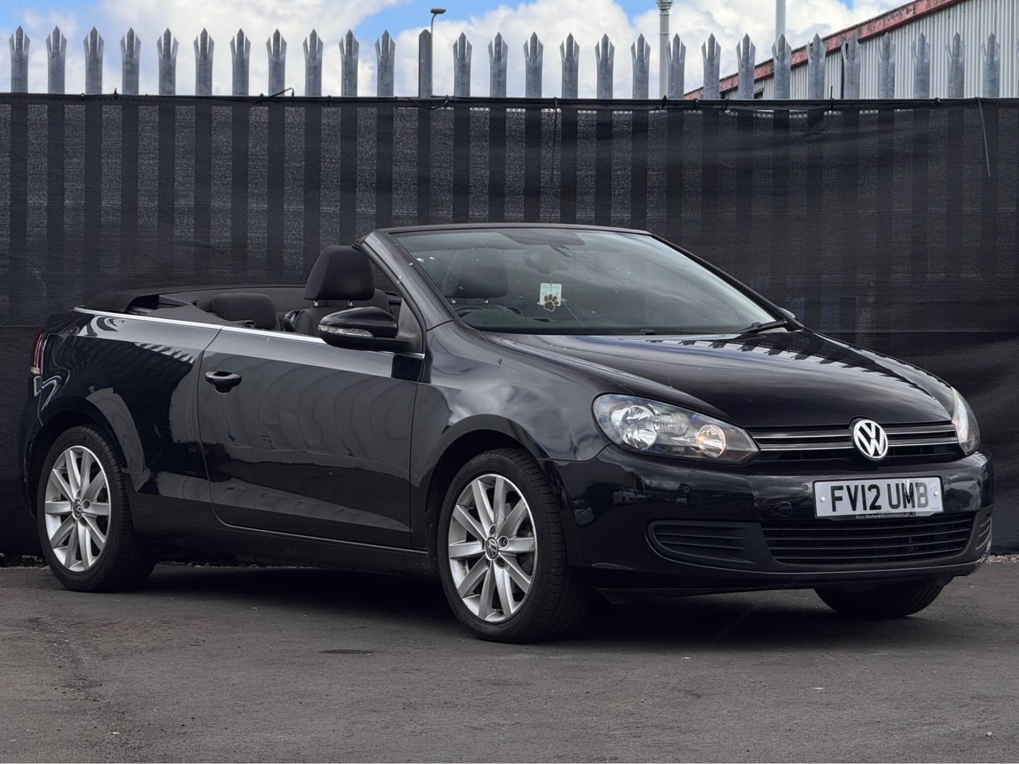2012 Volkswagen Golf 1.6 TDI BlueMotion Tech SE Cabriolet Euro 5 (s/s) 2dr for sale at Orchard Automotive