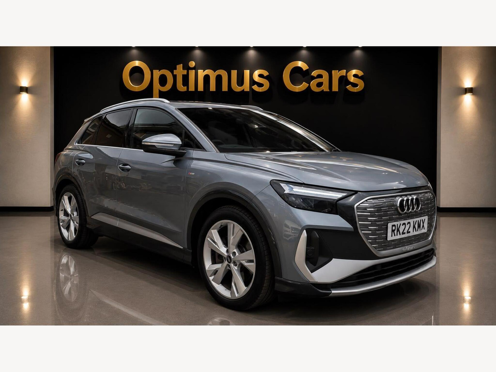 2022 Audi Q4 e-tron 40 S line Auto 5dr 82kWh for sale at Optimus Cars