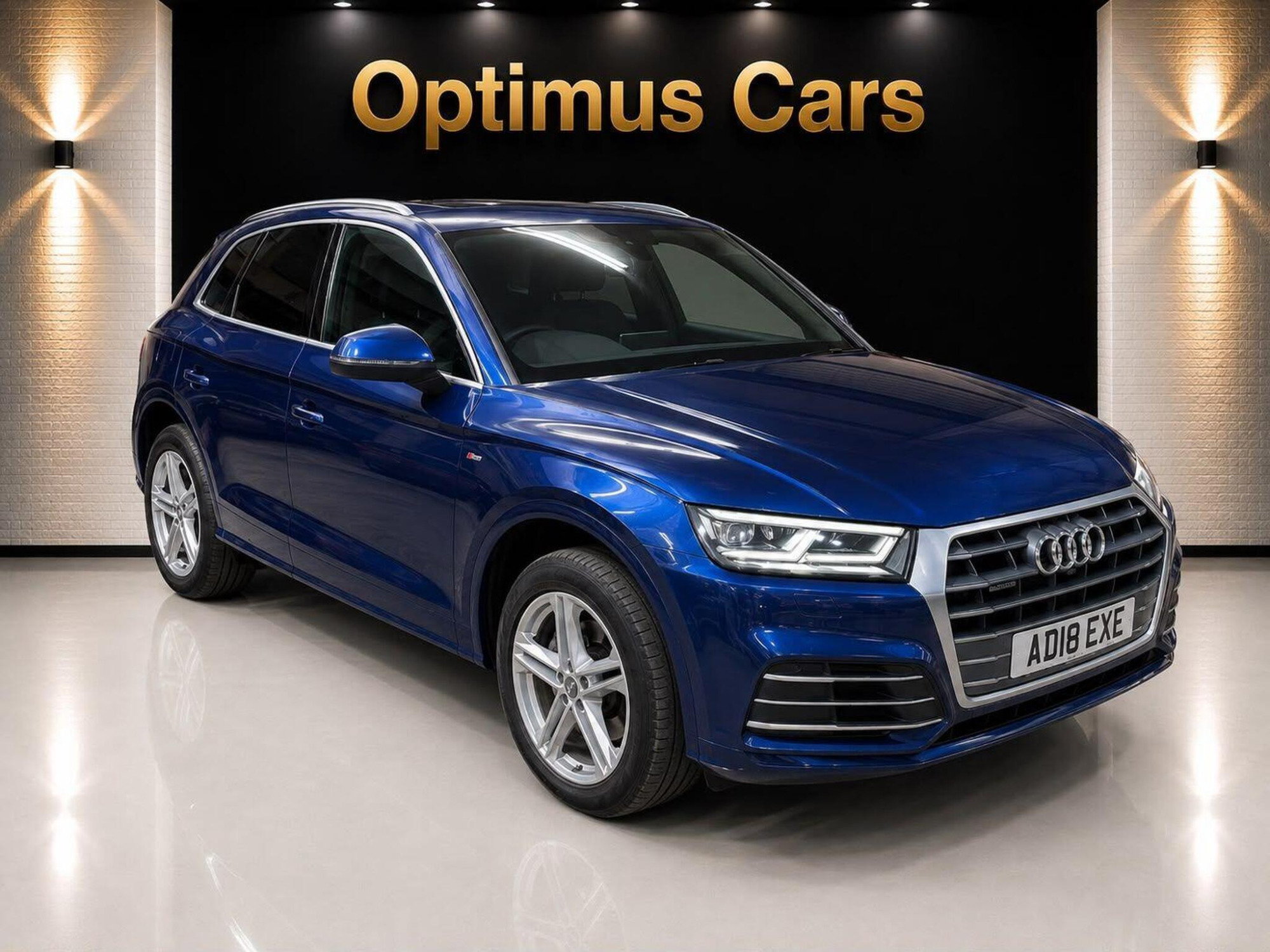 2018 Audi Q5 2.0 TDI S line S Tronic quattro Euro 6 (s/s) 5dr for sale at Optimus Cars