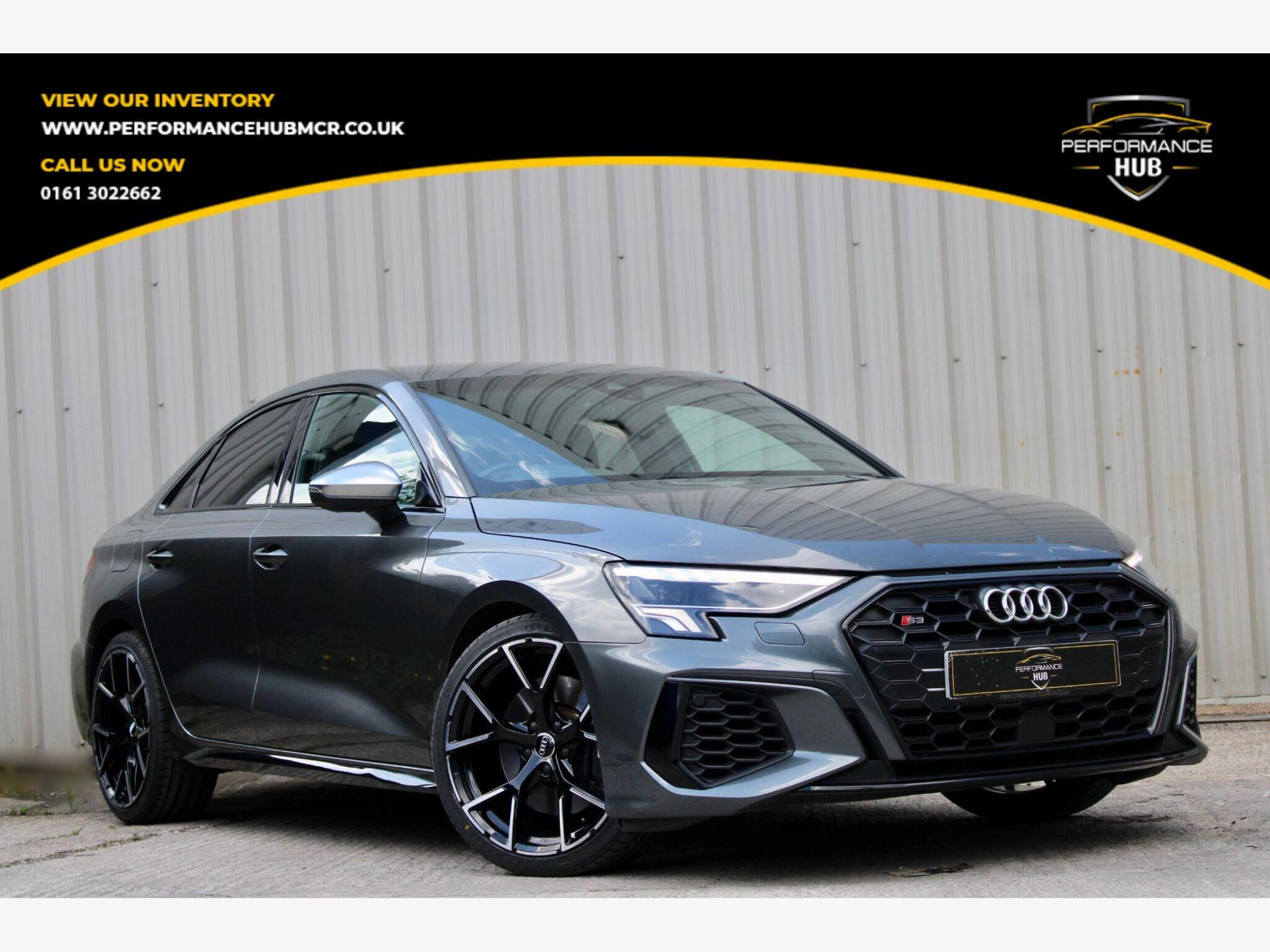 2021 Audi S3 2.0 TFSI S Tronic quattro Euro 6 (s/s) 4dr for sale at Performance Hub