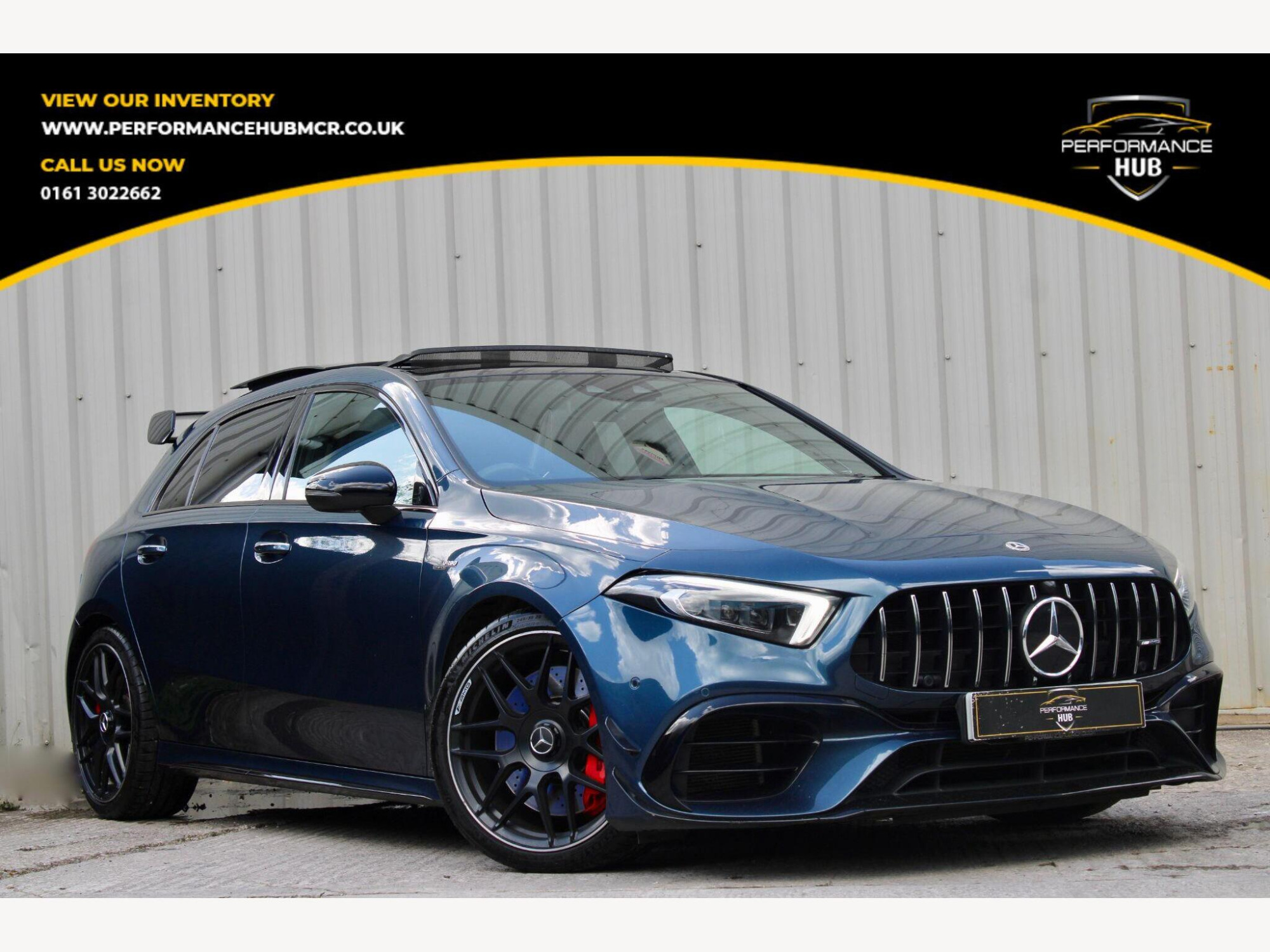 2020 Mercedes-Benz A Class 2.0 A45 AMG S Plus 8G-DCT 4MATIC+ Euro 6 (s/s) 5dr for sale at Performance Hub
