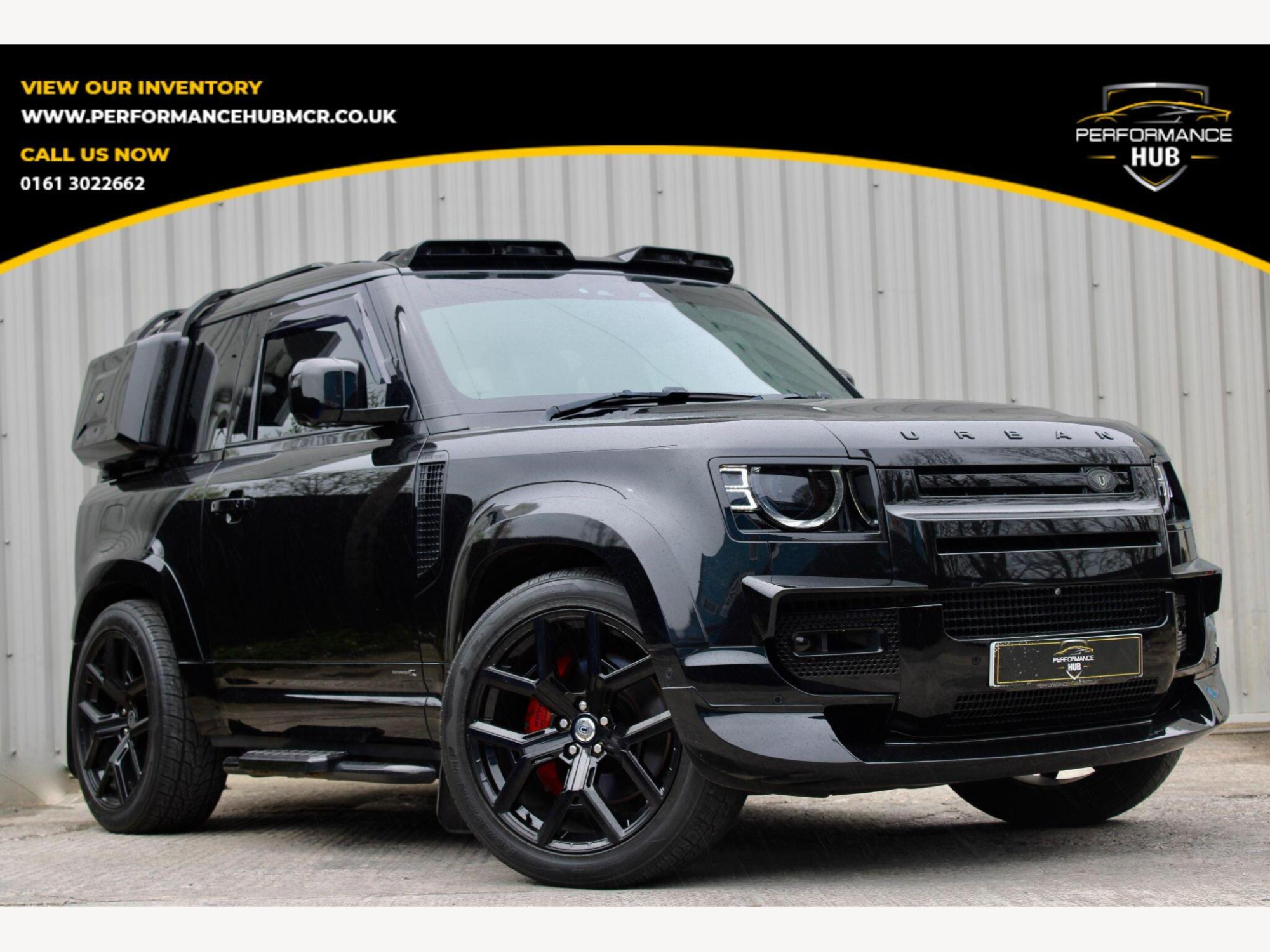 2021 Land Rover Defender 90 3.0 P400 MHEV X Auto 4WD Euro 6 (s/s) 3dr for sale at Performance Hub