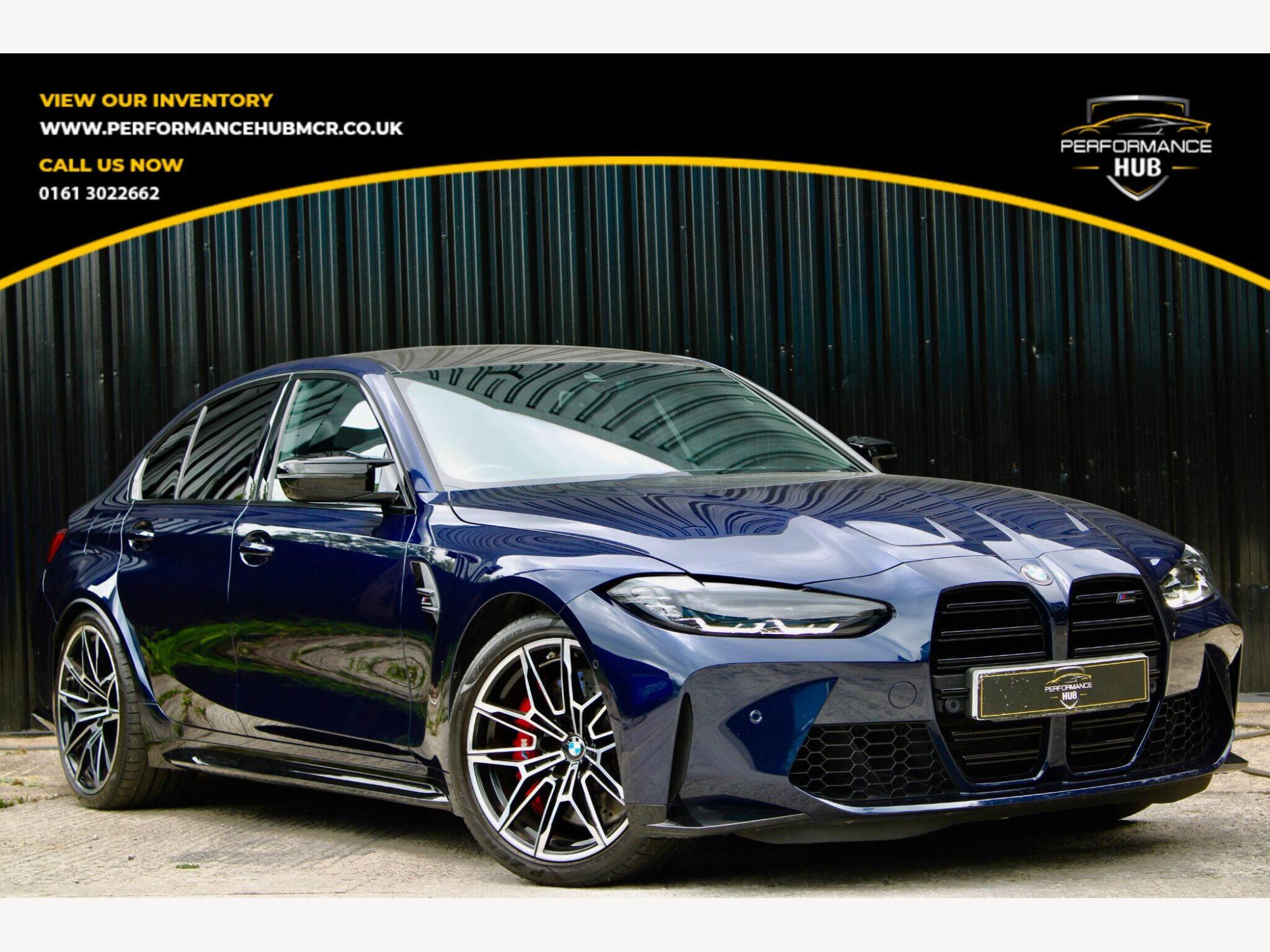 2023 BMW M3 3.0 BiTurbo Competition Steptronic Euro 6 (s/s) 4dr for sale at Performance Hub