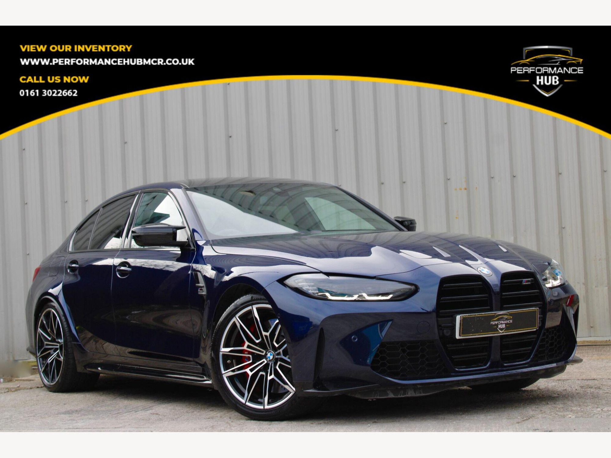 2023 BMW M3 3.0 BiTurbo Competition Steptronic Euro 6 (s/s) 4dr for sale at Performance Hub