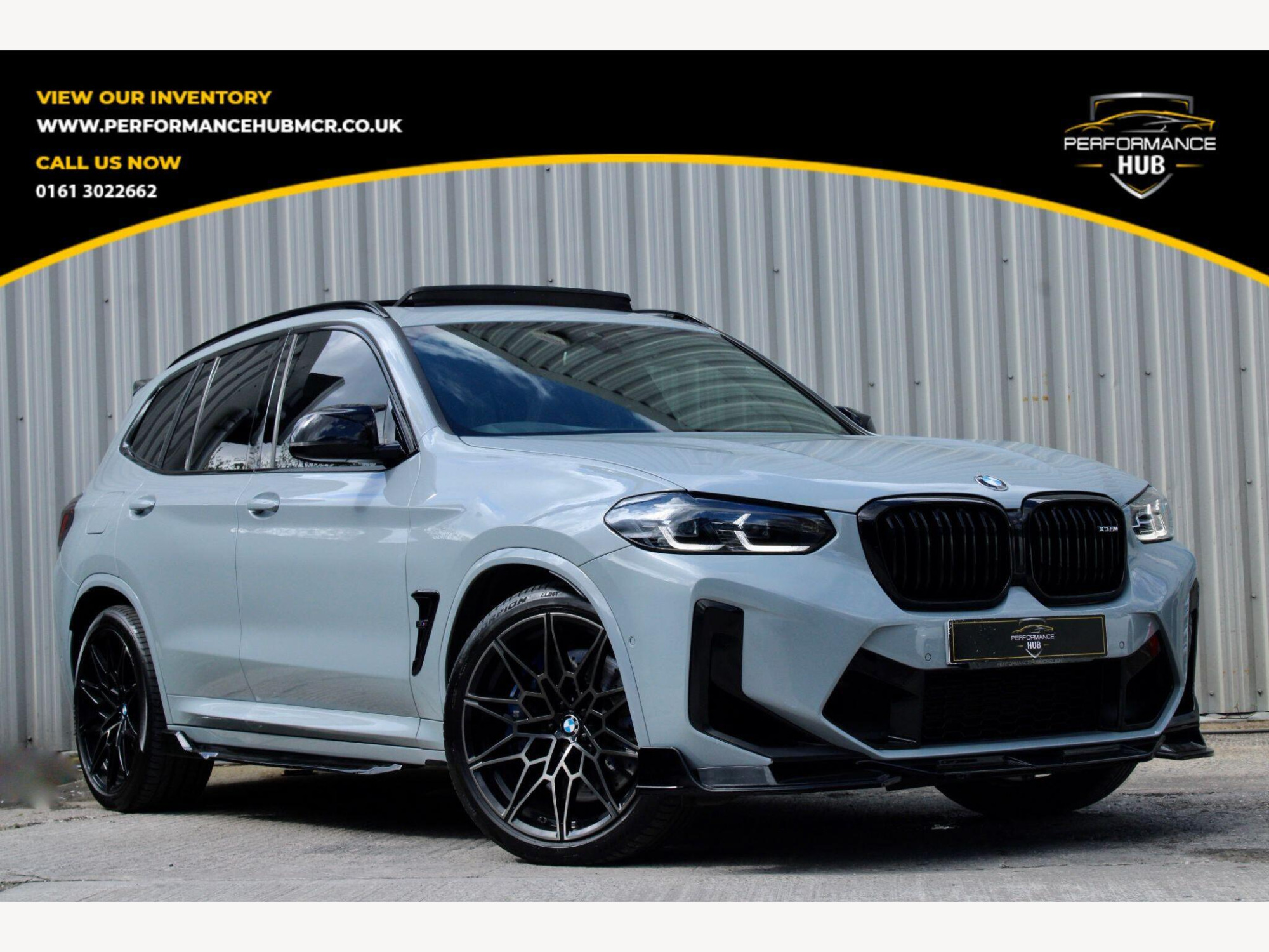 2021 BMW X3 M 3.0i Competition Auto xDrive Euro 6 (s/s) 5dr for sale at Performance Hub