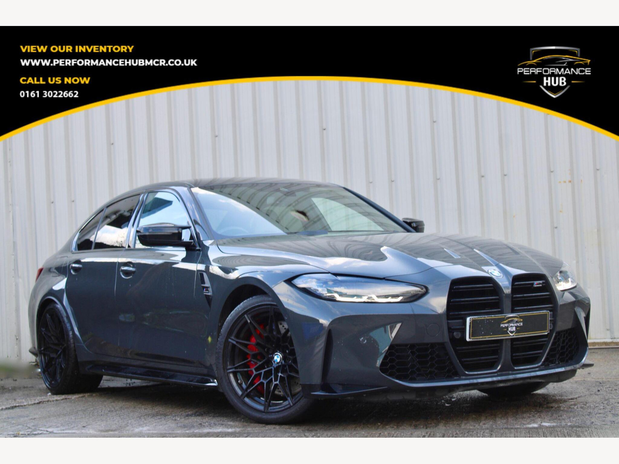 2022 BMW M3 3.0 BiTurbo Competition Steptronic M xDrive Euro 6 (s/s) 4dr for sale at Performance Hub