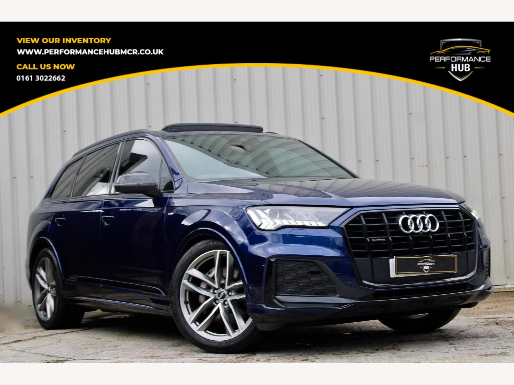 2020 Audi Q7 3.0 TDI V6 45 Black Edition Tiptronic quattro Euro 6 (s/s) 5dr for sale at Performance Hub