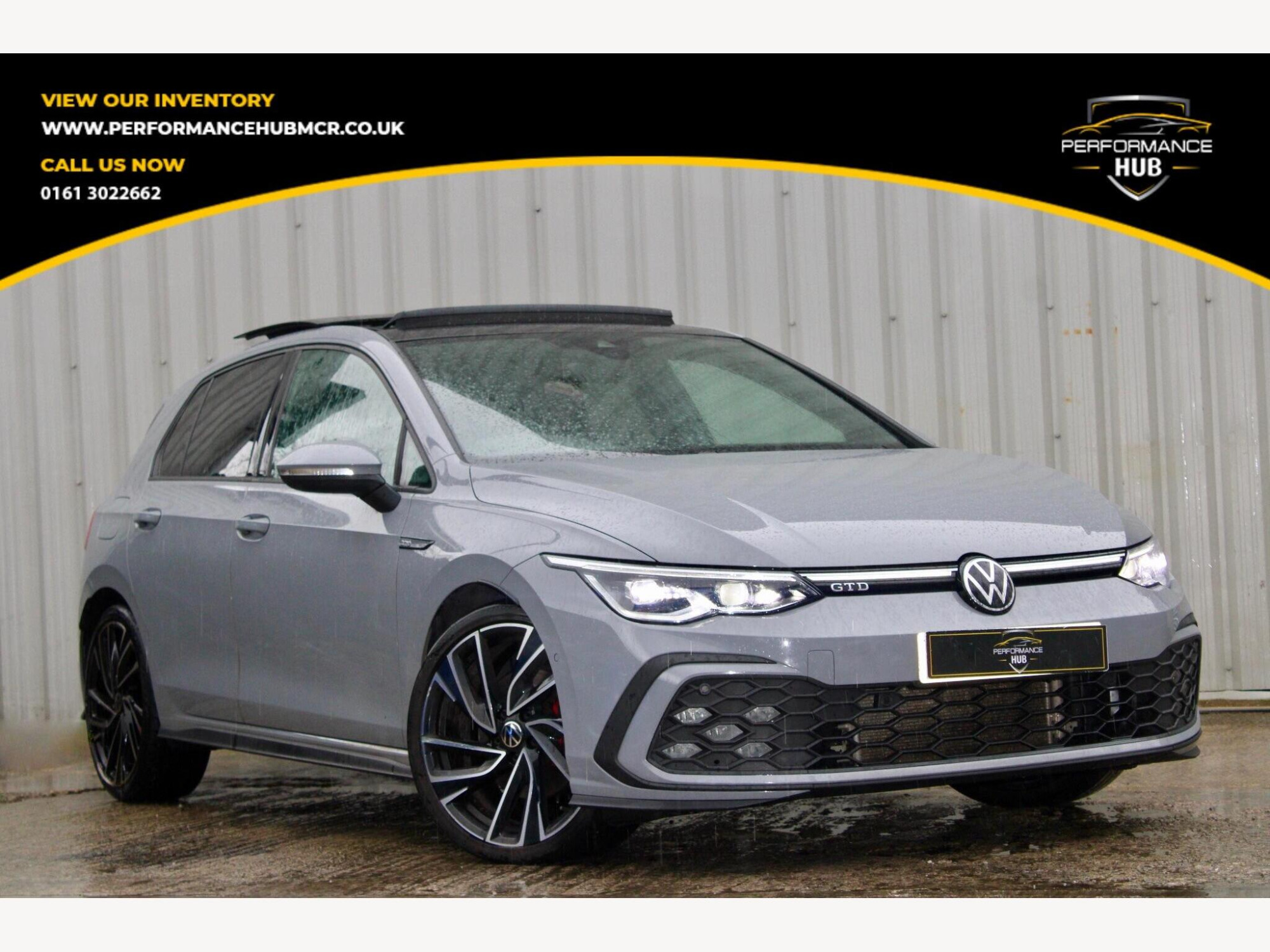 2022 Volkswagen Golf 2.0 TDI GTD DSG Euro 6 (s/s) 5dr for sale at Performance Hub