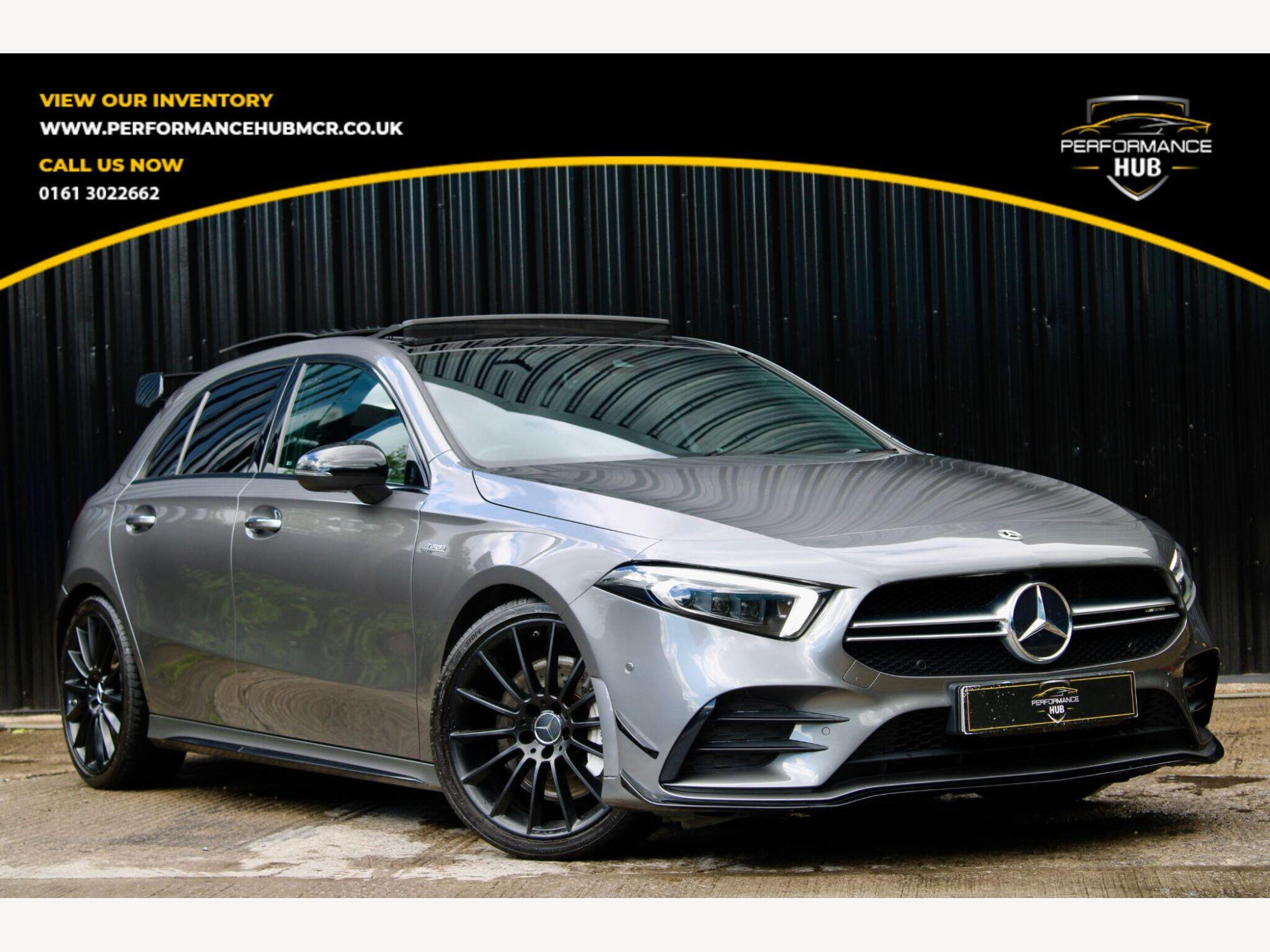 2022 Mercedes-Benz A Class 2.0 A35 AMG Edition (Premium Plus) 7G-DCT 4MATIC Euro 6 (s/s) 5dr for sale at Performance Hub