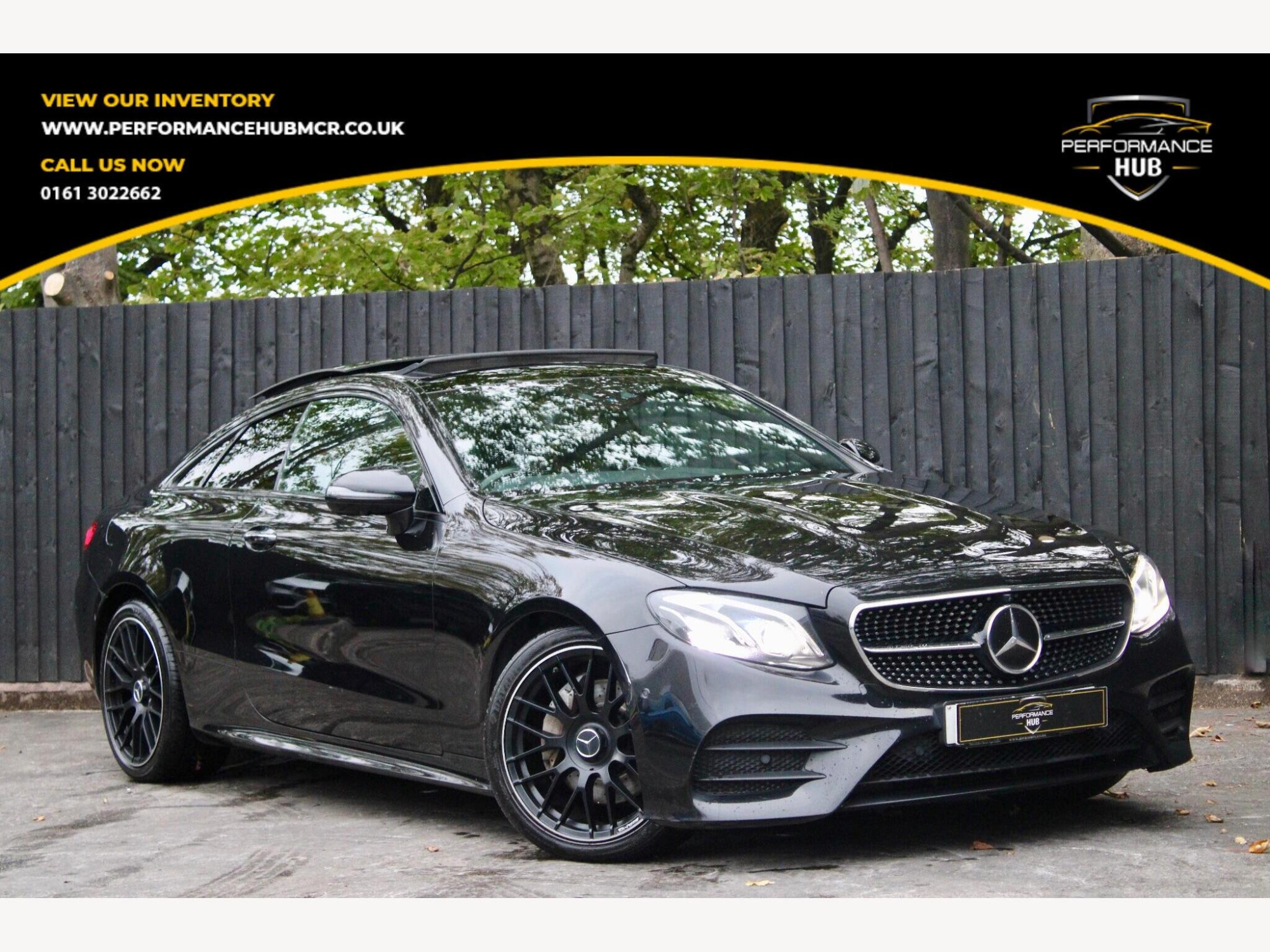 2019 Mercedes-Benz E Class 2.0 E220d AMG Line (Premium Plus) Coupe 2dr Diesel G-Tronic+ Euro 6 (s/s) (194 ps) for sale at Performance Hub