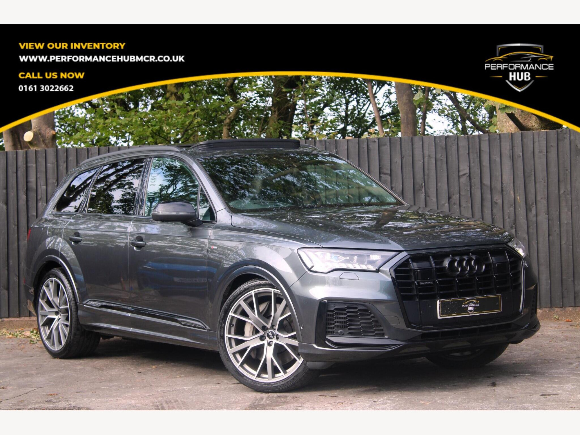 2021 Audi Q7 3.0 TFSIe V6 55 Vorsprung Tiptronic quattro Euro 6 (s/s) 5dr 17.9kWh for sale at Performance Hub