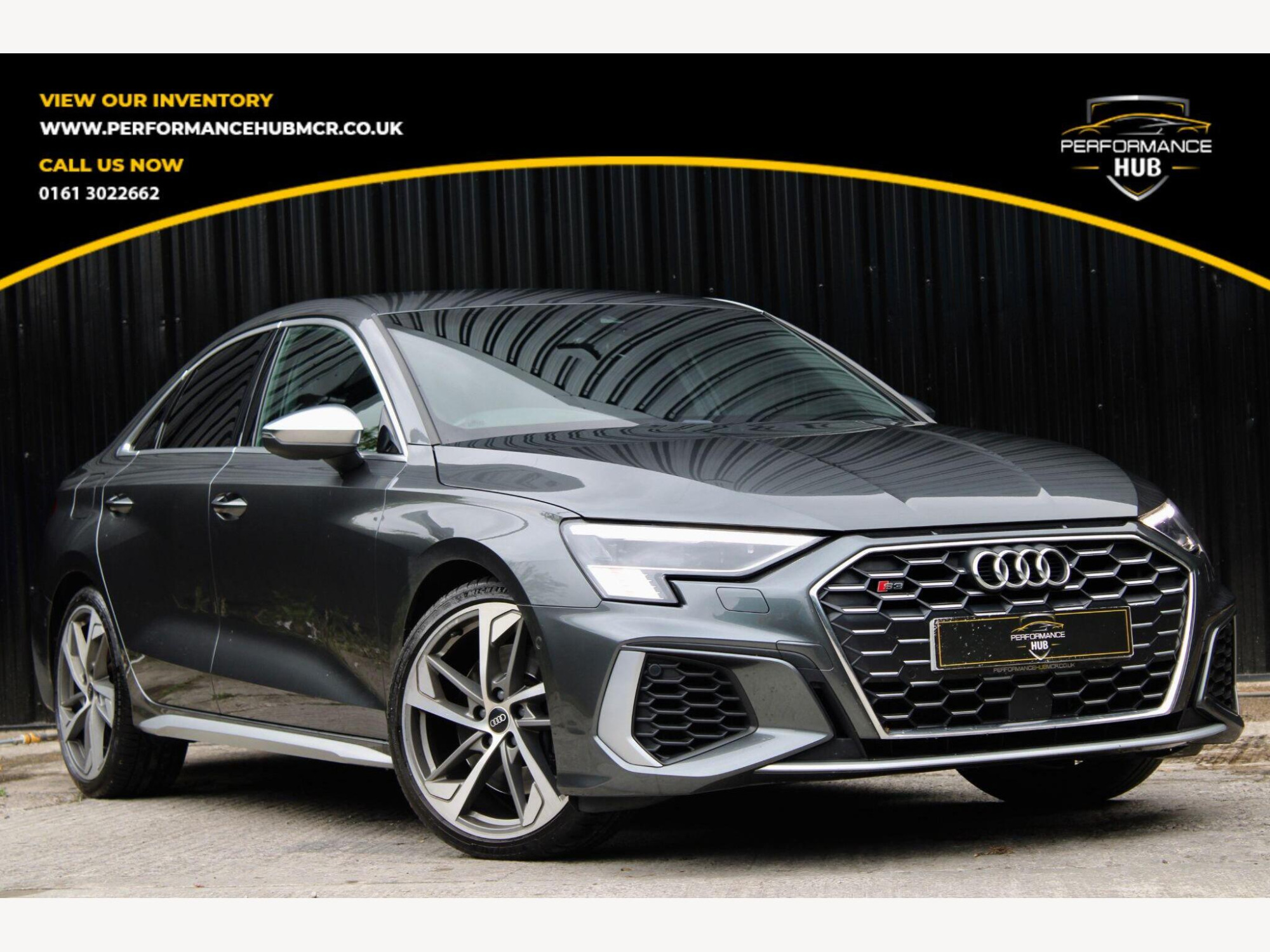 2021 Audi S3 2.0 TFSI S Tronic quattro Euro 6 (s/s) 4dr for sale at Performance Hub