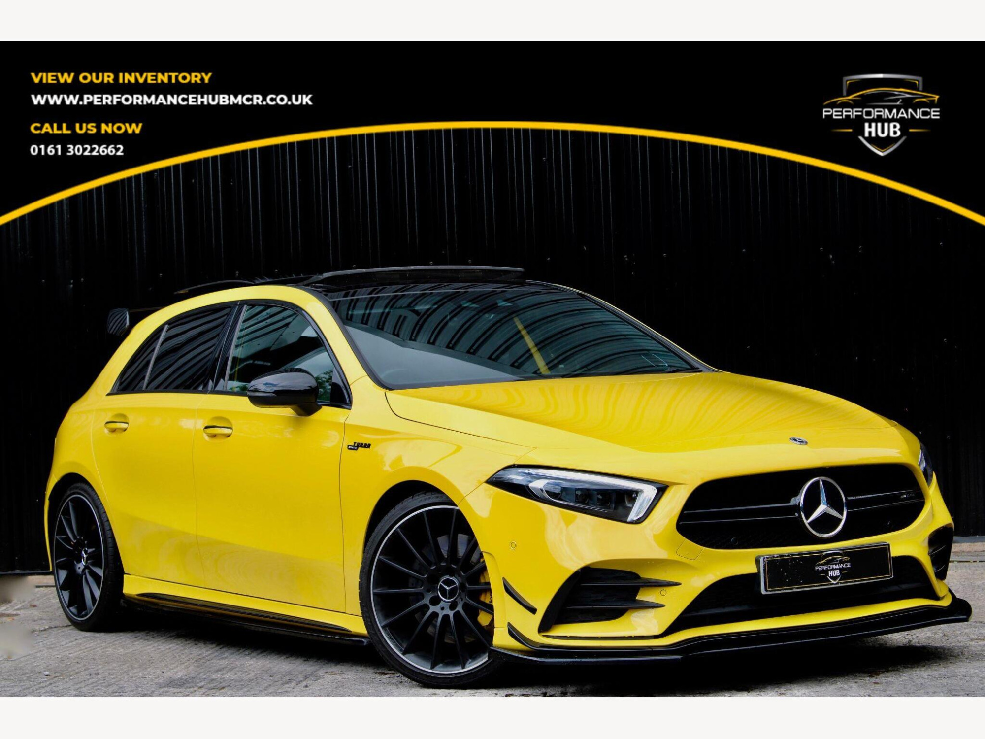 2021 Mercedes-Benz A Class 2.0 A35 AMG (Premium Plus) 7G-DCT 4MATIC Euro 6 (s/s) 5dr for sale at Performance Hub
