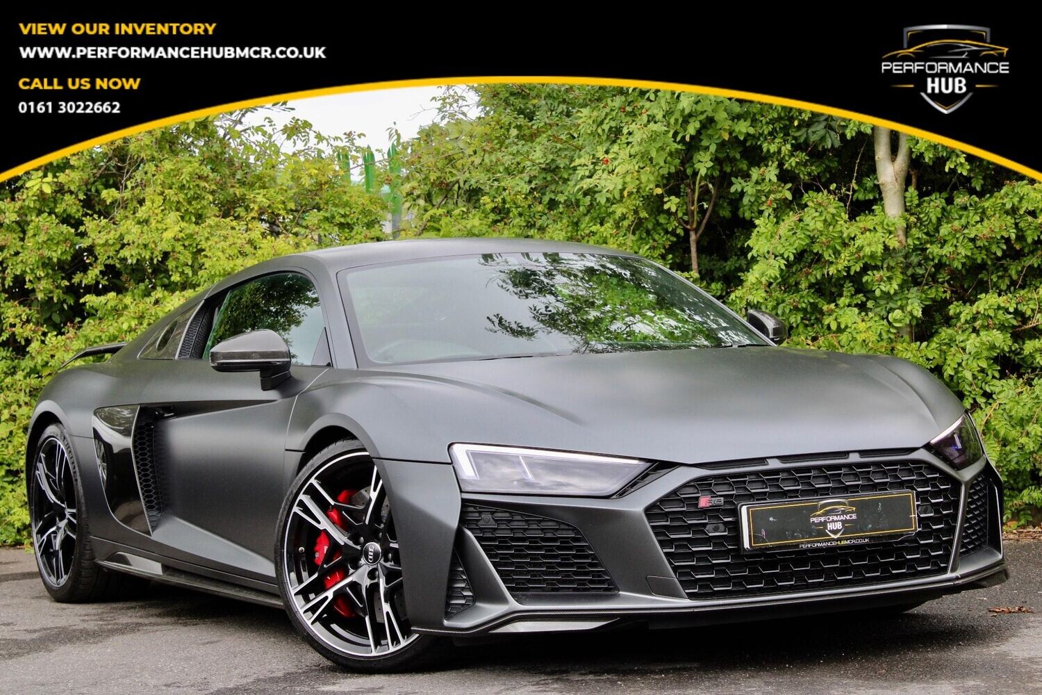 2019 AUDI R8 5.2 FSI V10 Performance Carbon Black S Tronic quattro Euro 6 (s/s) 2dr for sale at Performance Hub