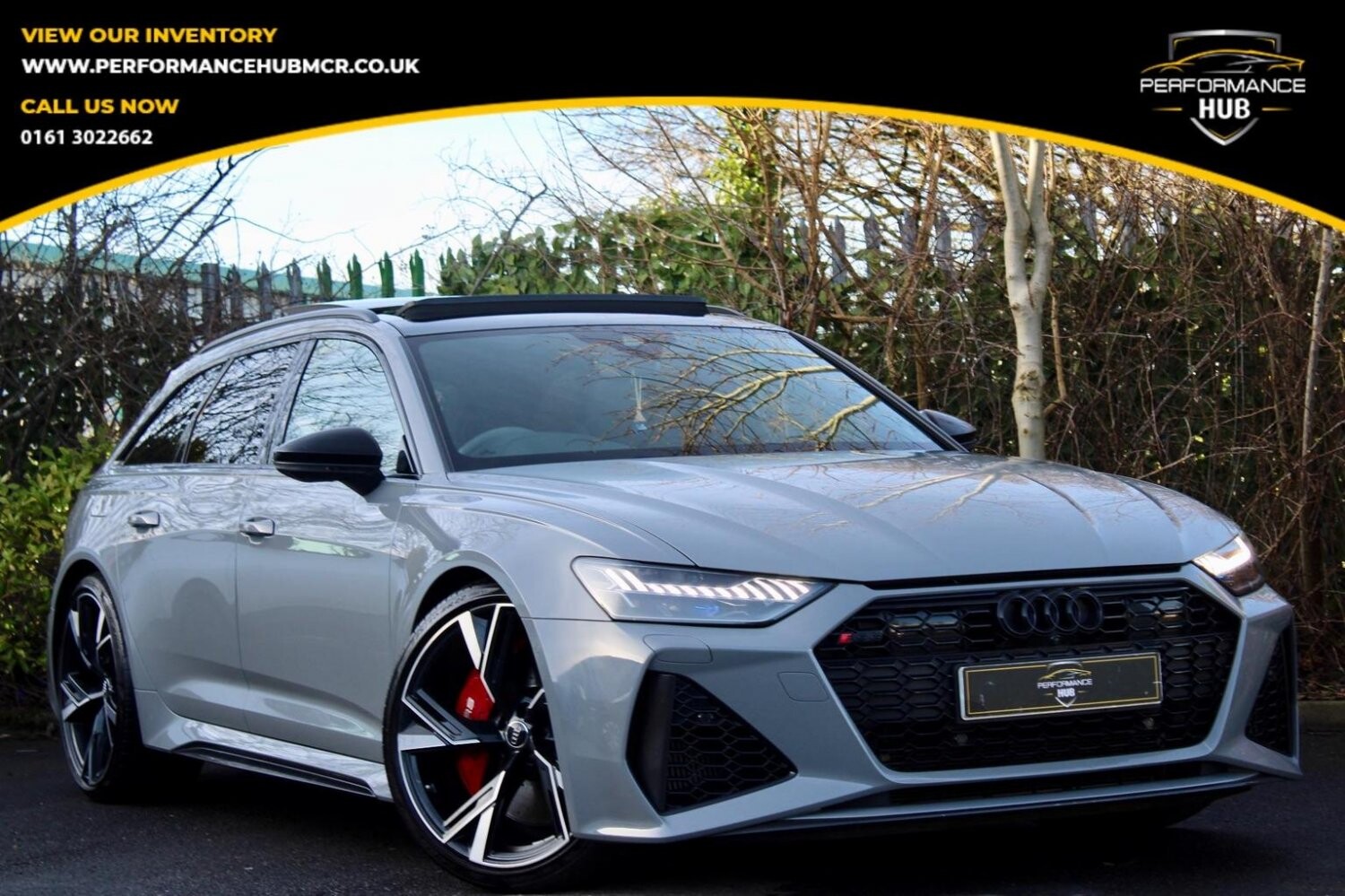 2020 AUDI RS6 4.0 TFSI V8 Carbon Black Tiptronic quattro Euro 6 (s/s) 5dr for sale at Performance Hub