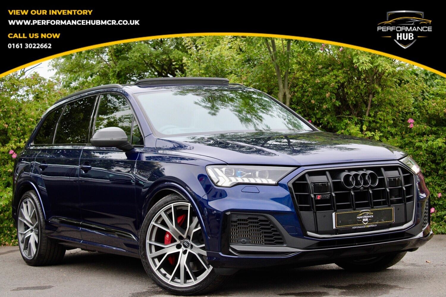 2020 AUDI SQ7 4.0 TDI V8 Vorsprung Tiptronic quattro Euro 6 (s/s) 5dr for sale at Performance Hub