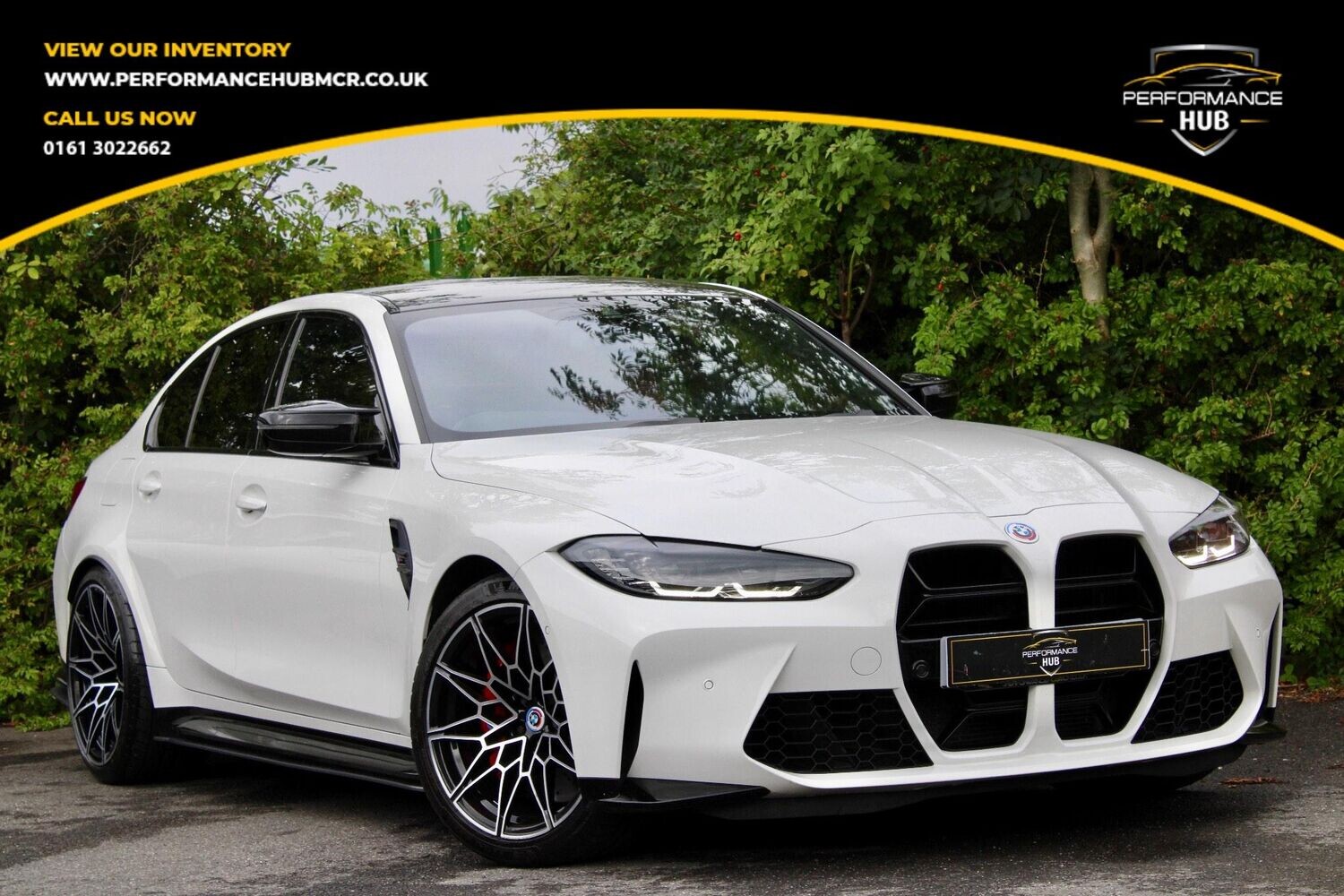 2021 BMW M3 3.0 BiTurbo Competition M Steptronic xDrive Euro 6 (s/s) 4dr for sale at Performance Hub