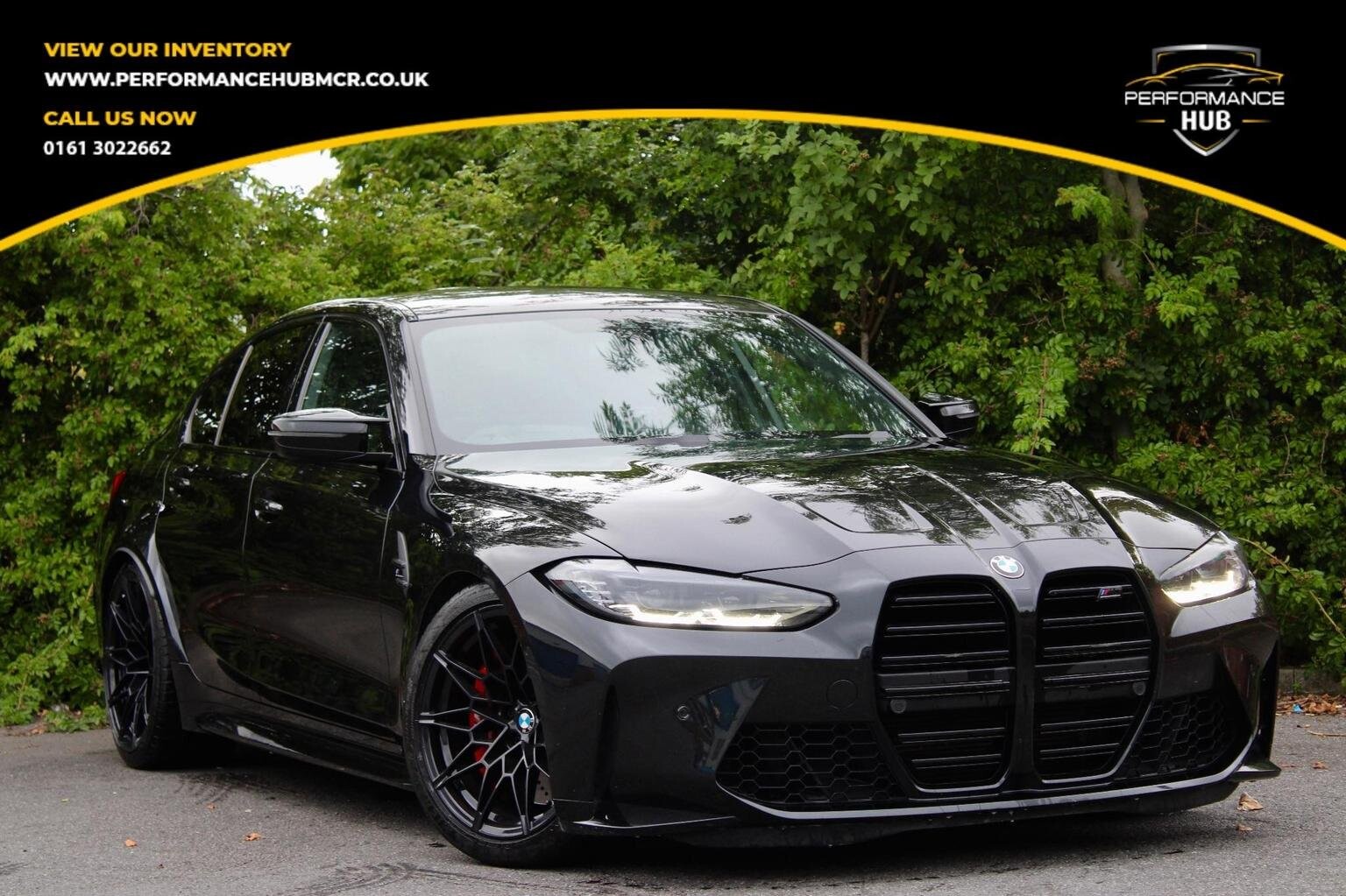 2021 BMW M3 3.0 BiTurbo Competition Steptronic Euro 6 (s/s) 4dr for sale at Performance Hub