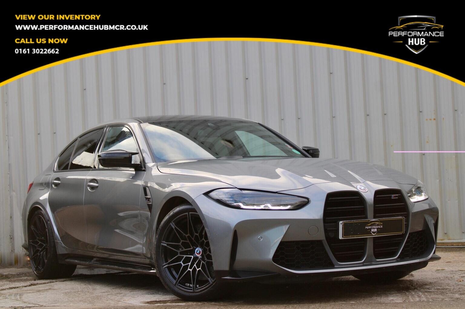 2022 BMW M3 3.0 BiTurbo Competition Steptronic M xDrive Euro 6 (s/s) 4dr for sale at Performance Hub