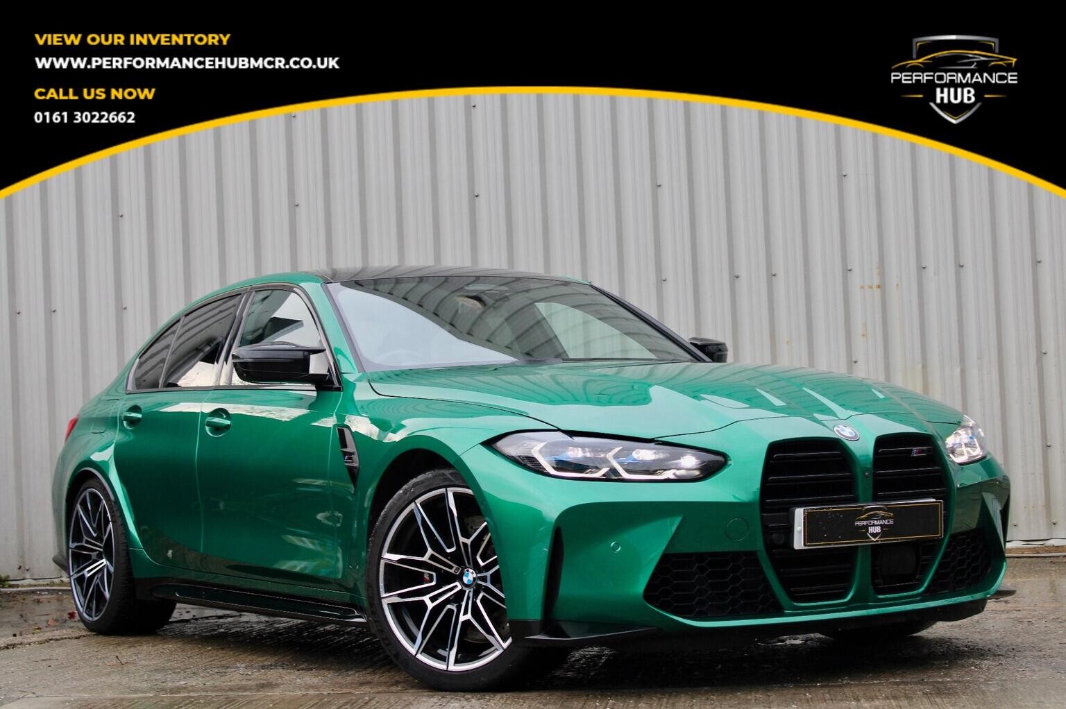 2023 BMW M3 3.0 BiTurbo Competition Steptronic M xDrive Euro 6 (s/s) 4dr for sale at Performance Hub