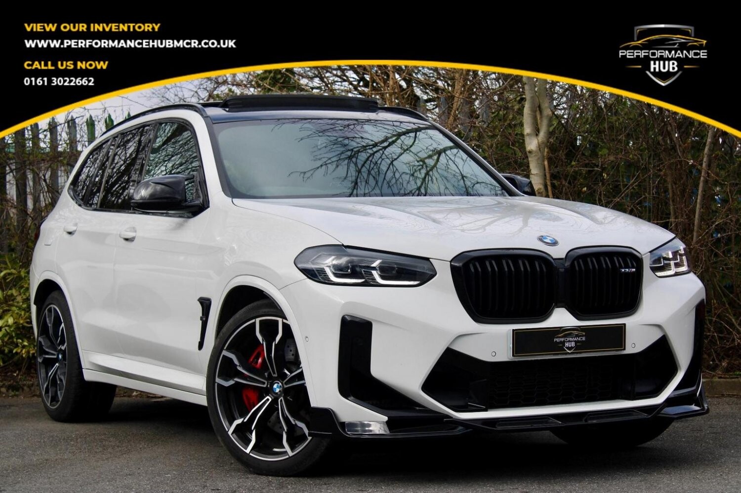 2021 BMW X3 M 3.0i Competition Auto xDrive Euro 6 (s/s) 5dr for sale at Performance Hub
