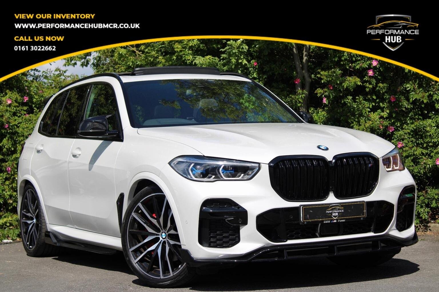 2021 BMW X5 3.0 40i MHT M Sport Auto xDrive Euro 6 (s/s) 5dr for sale at Performance Hub