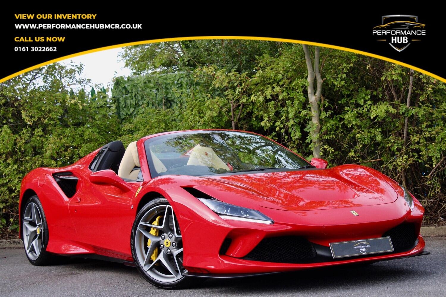 2021 FERRARI F8 SPIDER 3.9T V8 F1 DCT Euro 6 (s/s) 2dr for sale at Performance Hub