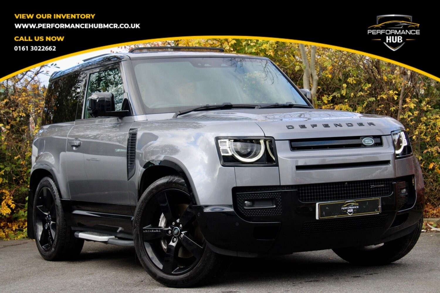 2023 LAND ROVER DEFENDER 90 3.0 D250 MHEV X-Dynamic HSE Auto 4WD Euro 6 (s/s) 3dr for sale at Performance Hub