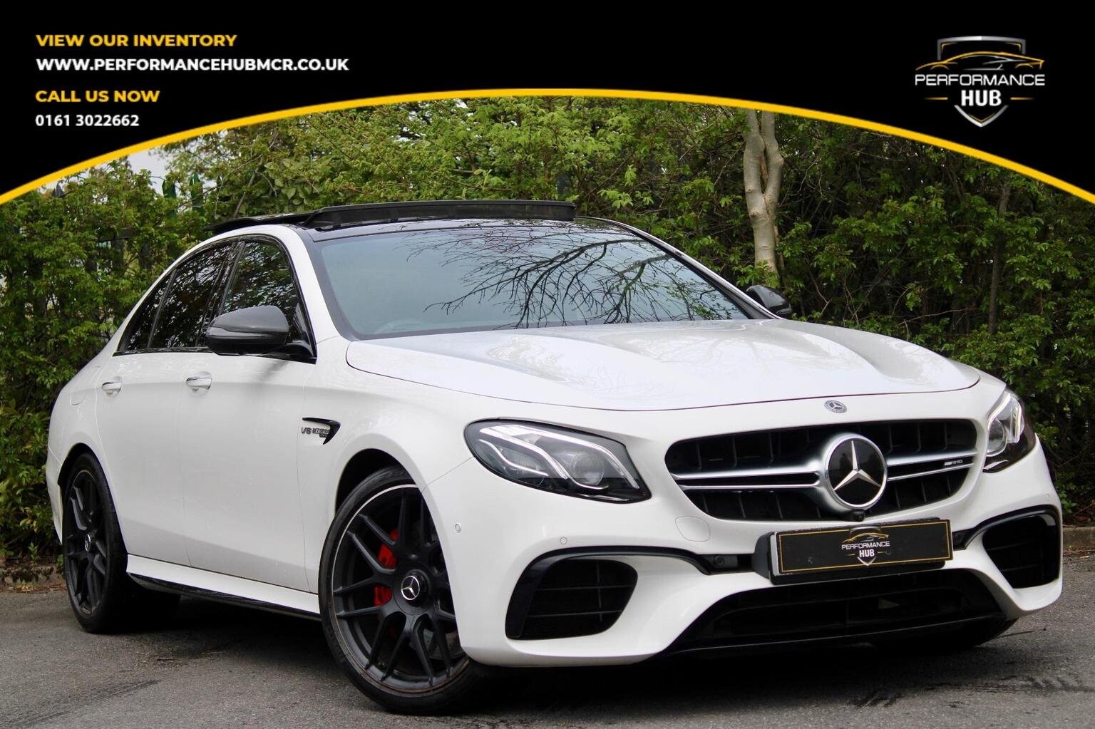 2019 MERCEDES-BENZ E CLASS 4.0 E63 V8 BiTurbo AMG S SpdS MCT 4MATIC+ Euro 6 (s/s) 4dr for sale at Performance Hub