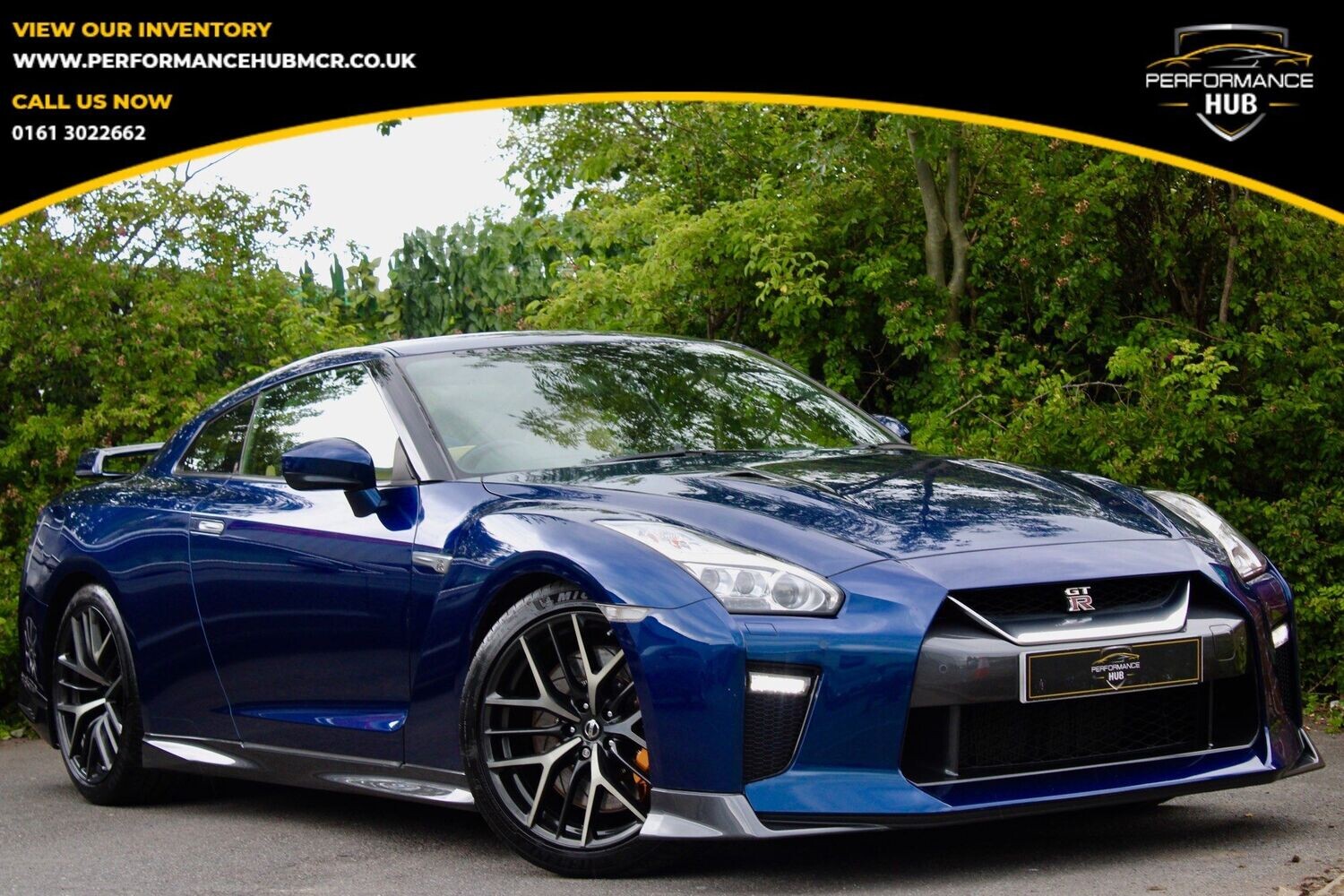 2017 NISSAN GT-R 3.8 V6 Prestige Auto 4WD Euro 6 2dr for sale at Performance Hub