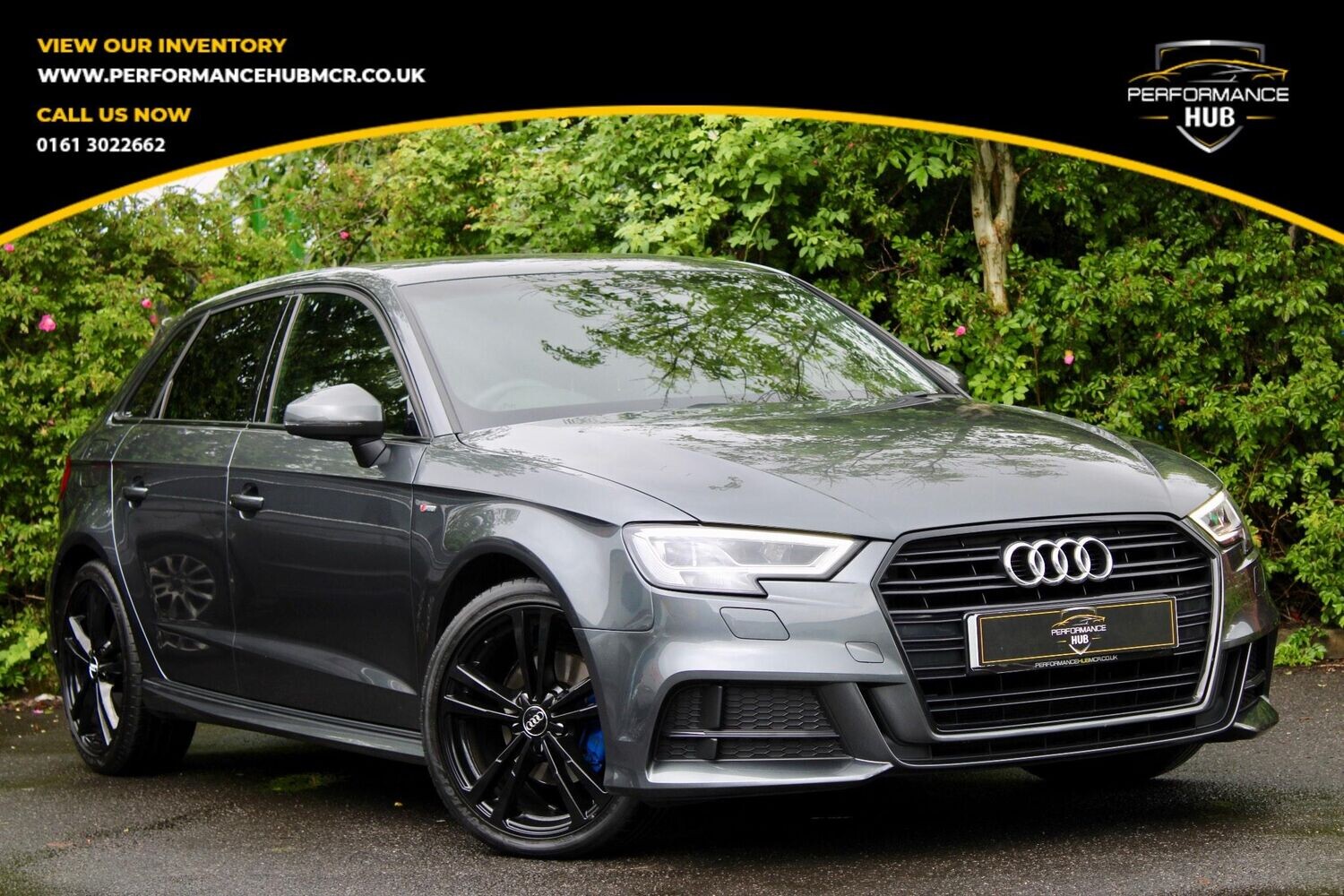 2019 AUDI A3 1.5 TFSI CoD 35 S line Sportback S Tronic Euro 6 (s/s) 5dr for sale at Performance Hub