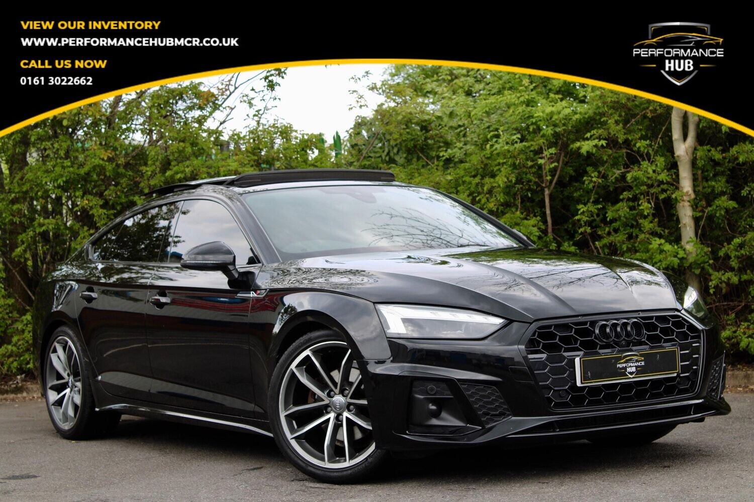 2020 AUDI A5 2.0 TDI 35 S line Sportback S Tronic Euro 6 (s/s) 5dr for sale at Performance Hub