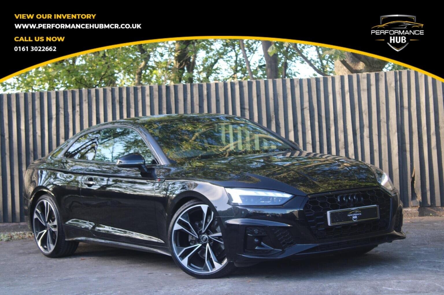 2023 AUDI A5 2.0 TFSI 35 Black Edition S Tronic Euro 6 (s/s) 2dr for sale at Performance Hub