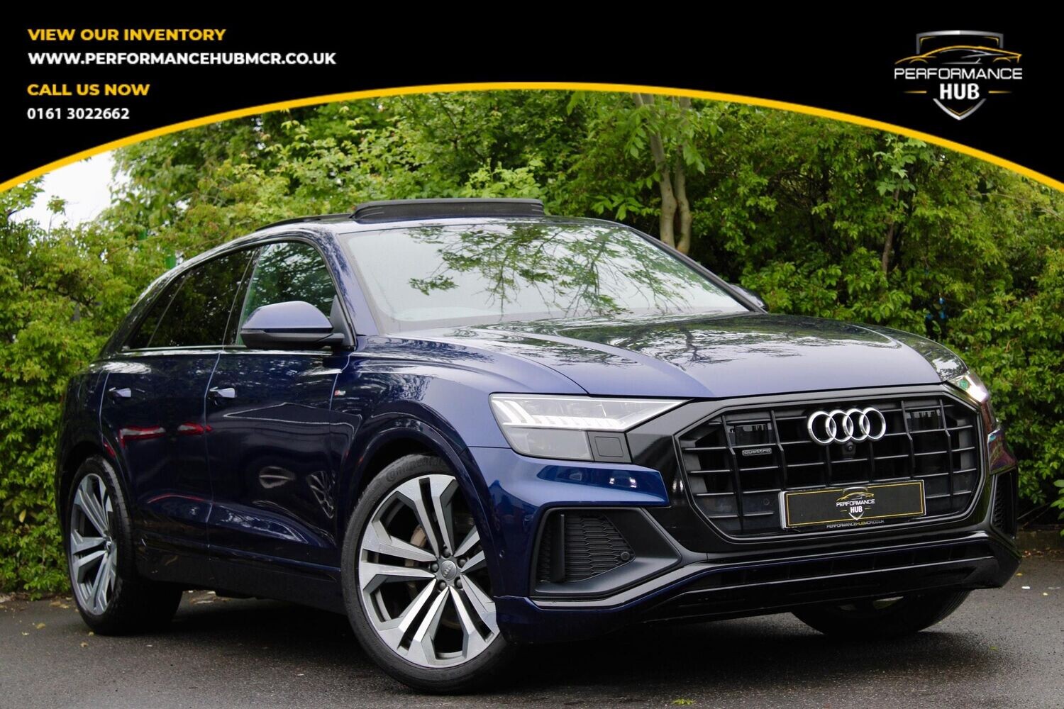 2018 AUDI Q8 3.0 TDI V6 50 S line Tiptronic quattro Euro 6 (s/s) 5dr for sale at Performance Hub