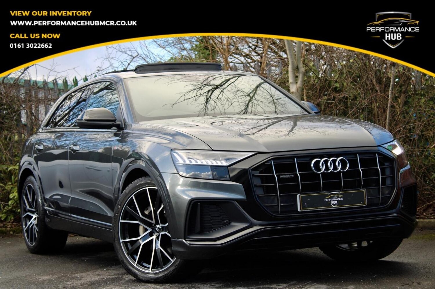 2019 AUDI Q8 3.0 TDI V6 50 S line Tiptronic quattro Euro 6 (s/s) 5dr for sale at Performance Hub