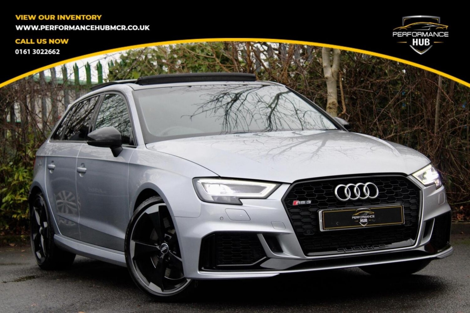 2020 AUDI RS3 2.5 TFSI Sportback S Tronic quattro Euro 6 (s/s) 5dr for sale at Performance Hub