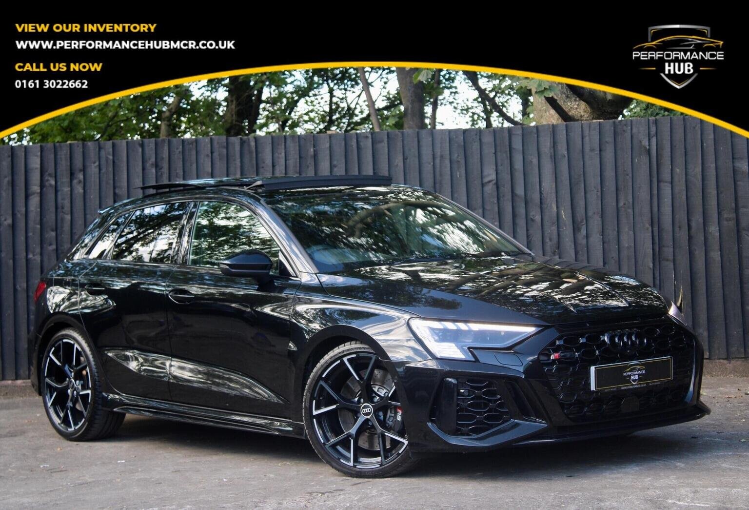 2023 AUDI RS3 2.5 TFSI Vorsprung Sportback S Tronic quattro Euro 6 (s/s) 5dr for sale at Performance Hub