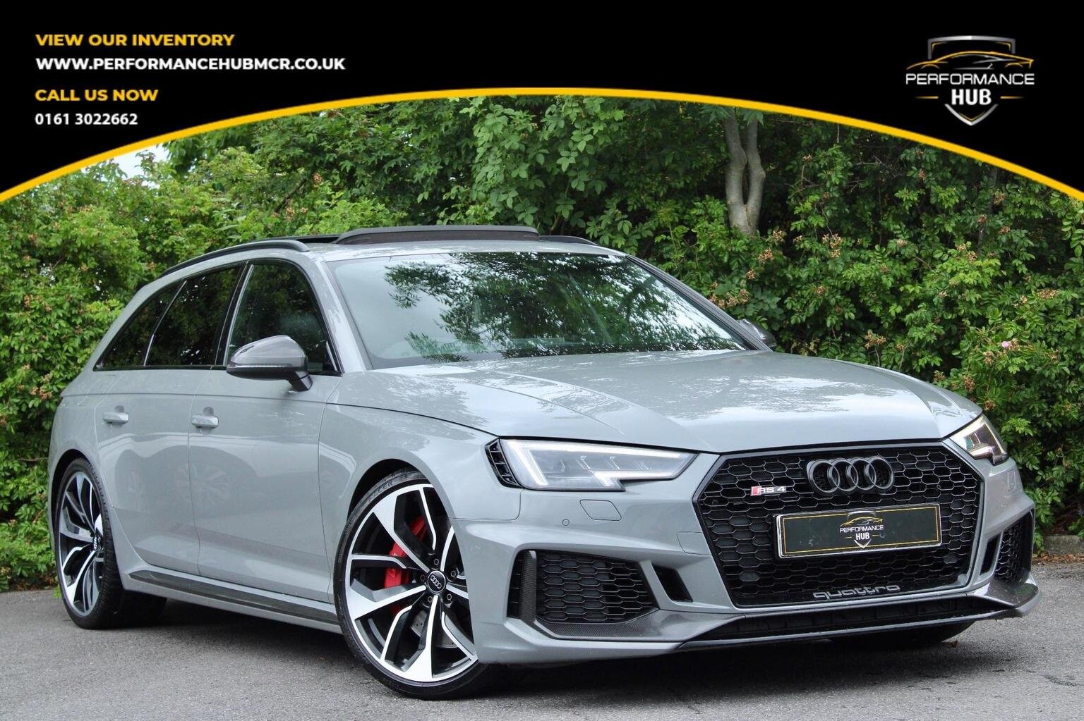 2018 AUDI RS4 AVANT 2.9 TFSI V6 Tiptronic quattro Euro 6 (s/s) 5dr for sale at Performance Hub