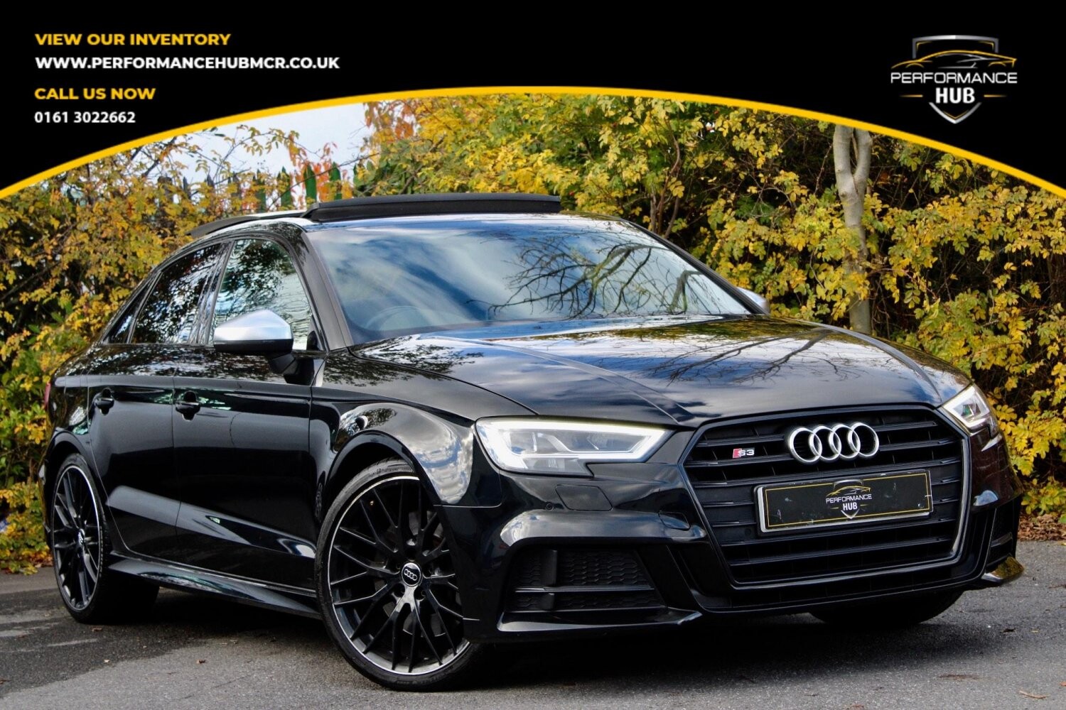 2019 AUDI S3 2.0 TFSI Black Edition S Tronic quattro Euro 6 (s/s) 4dr for sale at Performance Hub