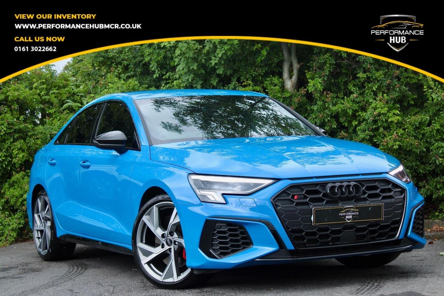 2023 AUDI S3 2.0 TFSI Black Edition S Tronic quattro Euro 6 (s/s) 4dr for sale at Performance Hub